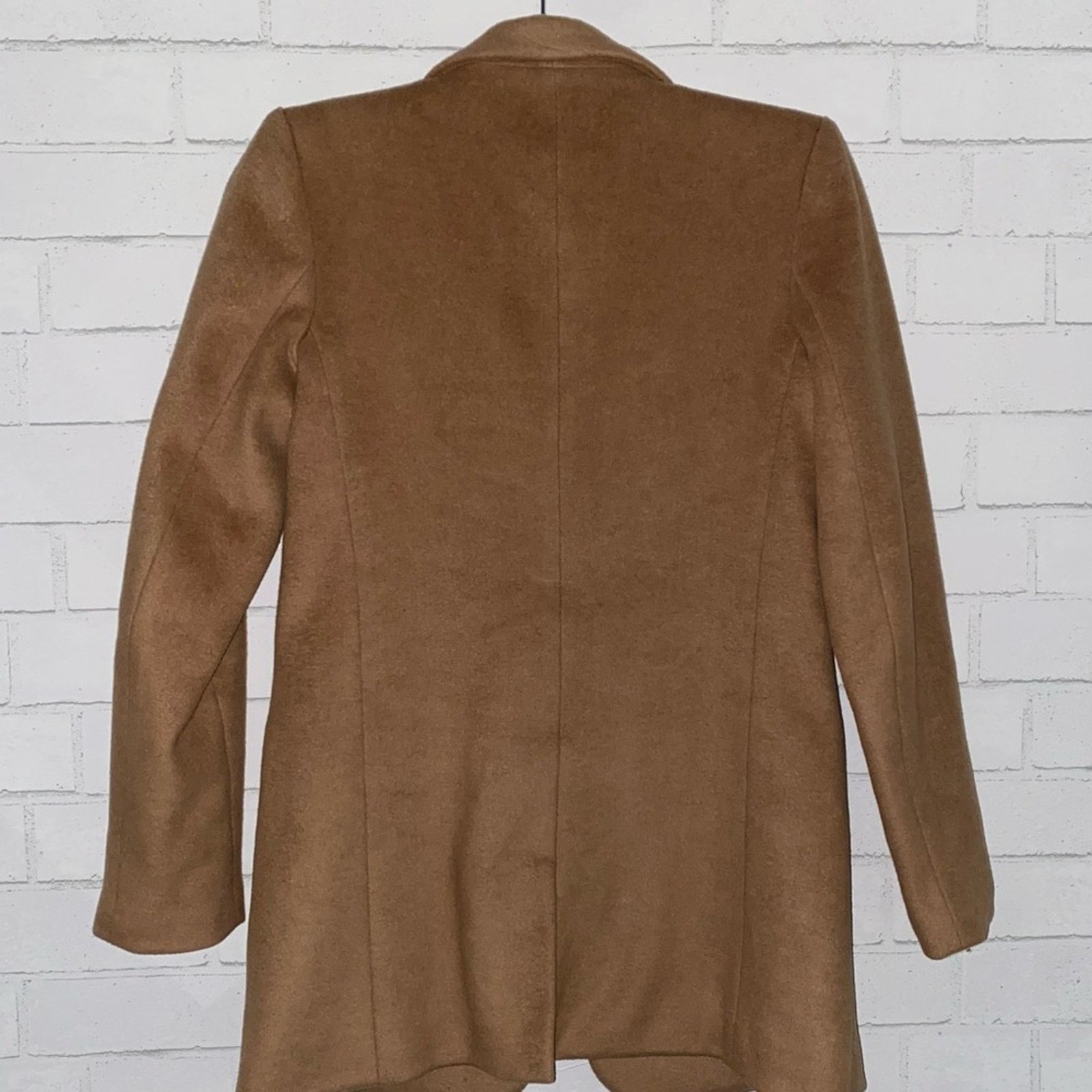 Emerson Fry Emerson Fry $328 JUDE Jacket Camel Wool Cashmere sz 00 NWOT Size XXS / US 00 / IT 34 - 7 Thumbnail