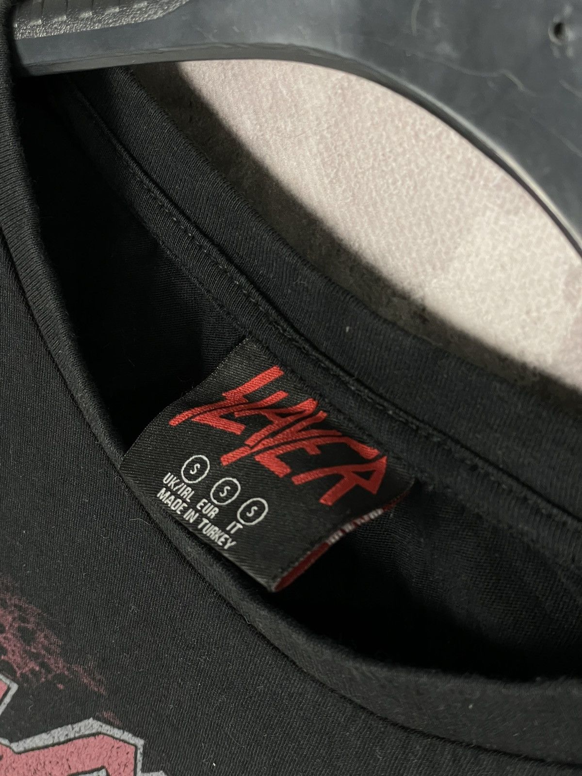 Slayer × Vintage VERY RARE SLAYER ROCK T-SHIRT BAND METAL PUNK 90s Y2K RETRO Size US S / EU 44-46 / 1 - 7 Thumbnail