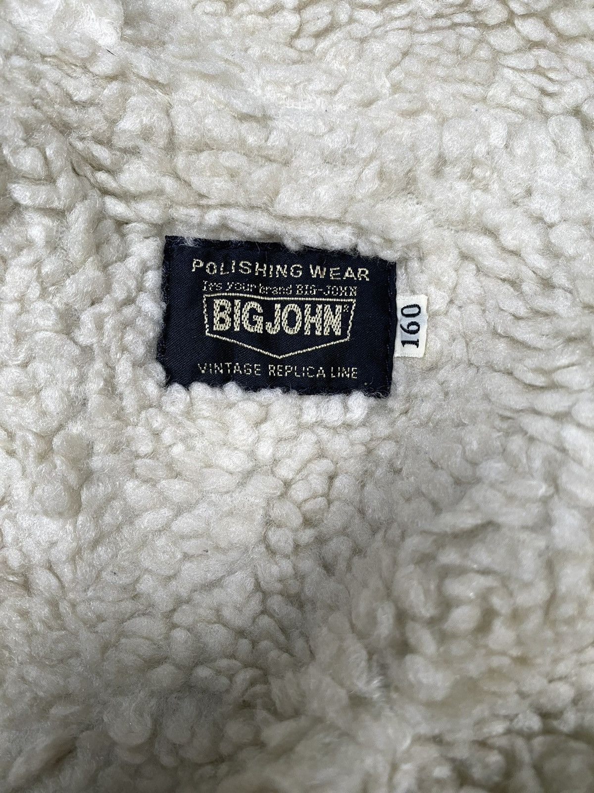 Big John Rare‼️ Vintage Big John Rare Jeans Denim Sherpa Trucker Size US S / EU 44-46 / 1 - 3 Thumbnail