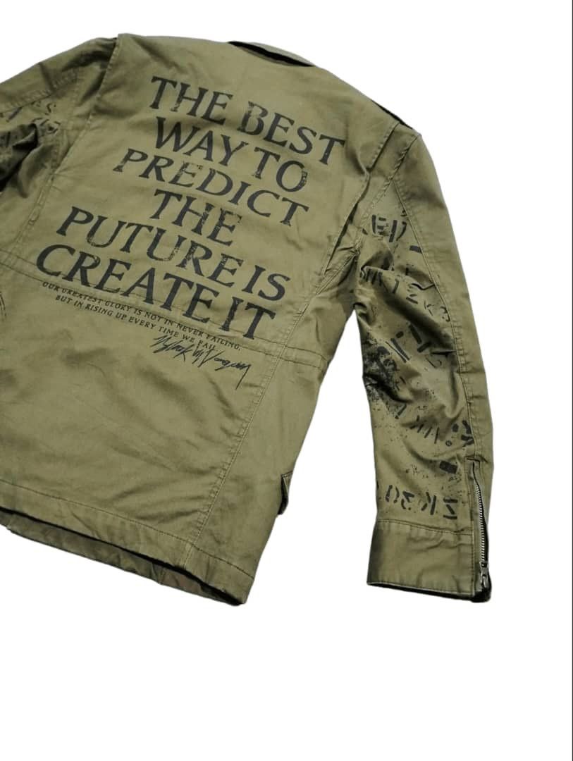 Vanquish RARE🔥Black By Vanquish Military Jacket Style Size US M / EU 48-50 / 2 - 8 Thumbnail