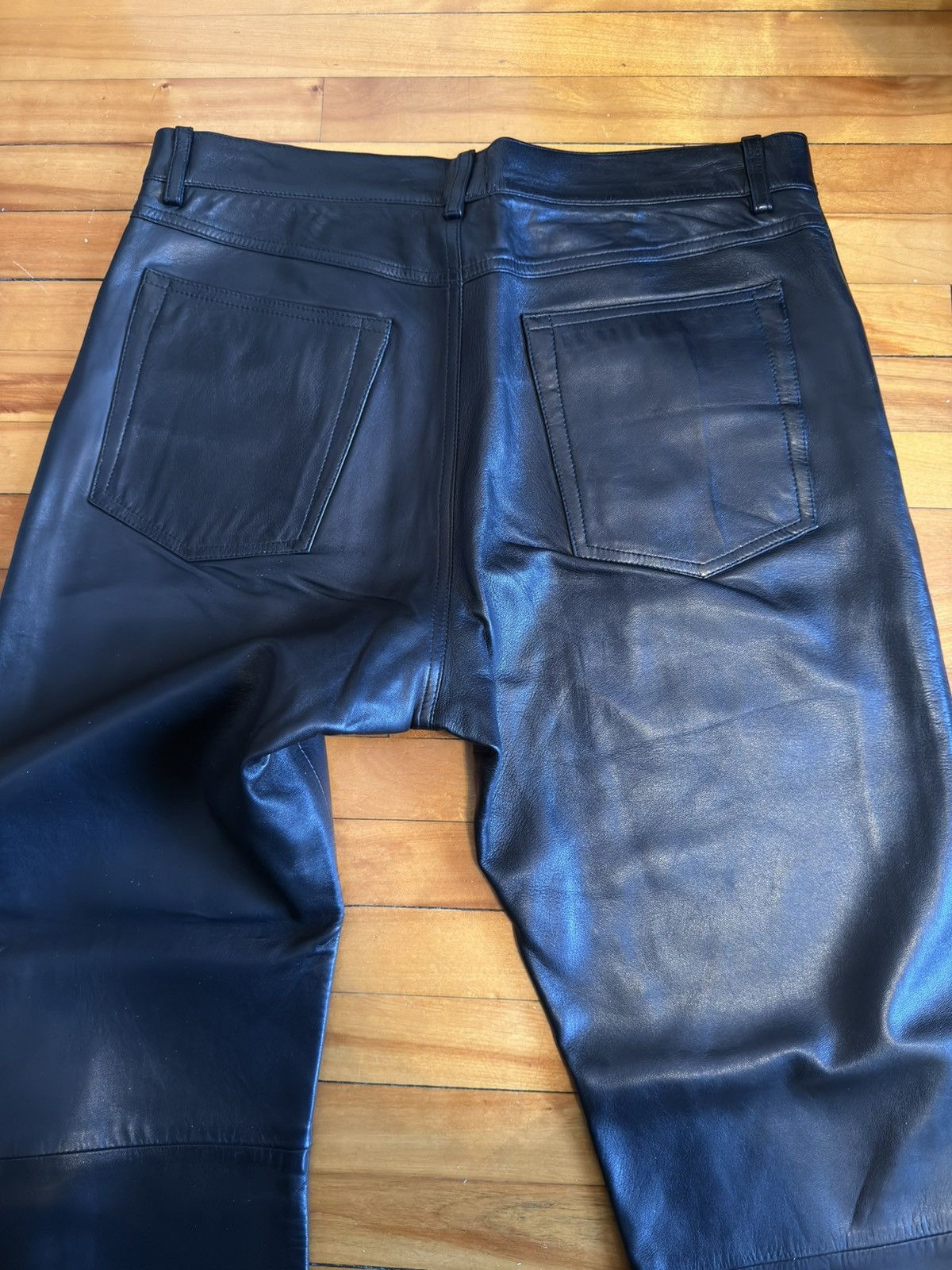 Ralph Lauren Purple Label Ralph Lauren Purple Label Leather Pants Jeans Size 32 Size US 32 / EU 48 - 7 Thumbnail