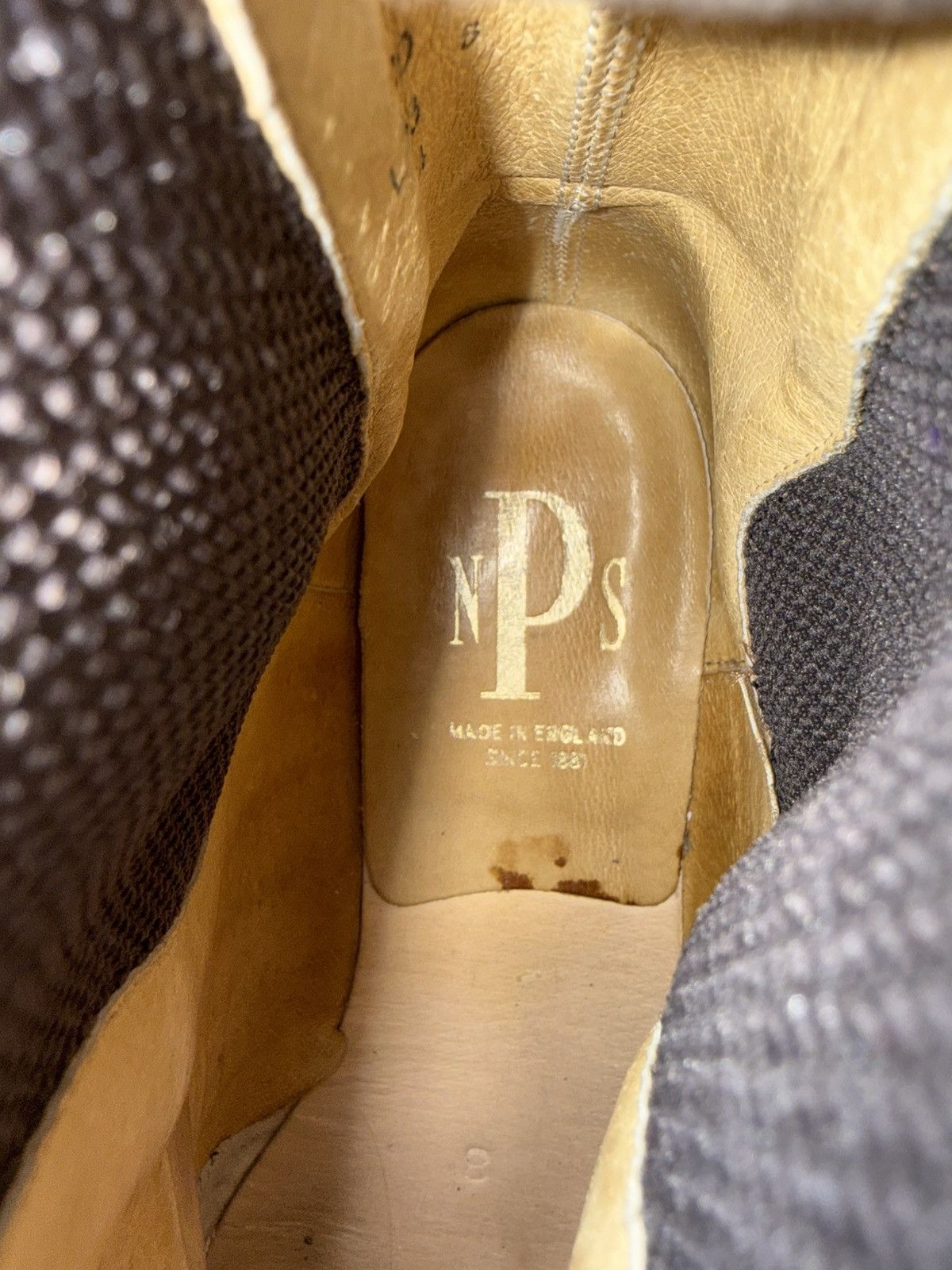 Solovair NPS Solovair Since1887 MadeIn England Leather Chelsea Boots Size US 9 / EU 42 - 15 Thumbnail