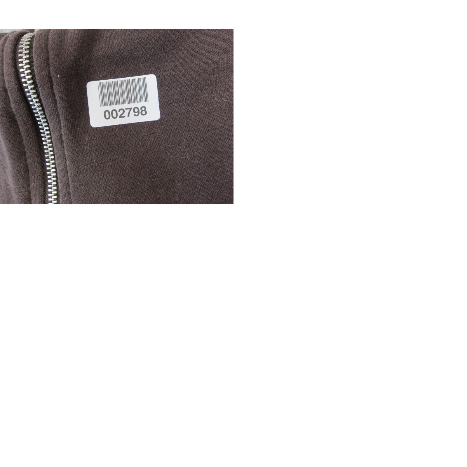 H&M VINTAGE H&M Hoodie Mens M Brown Solid Full Zip Hooded Fleece Sweatshirt Pullover Zip Zipper 90s Theme Wool? Size US M / EU 48-50 / 2 - 9 Thumbnail