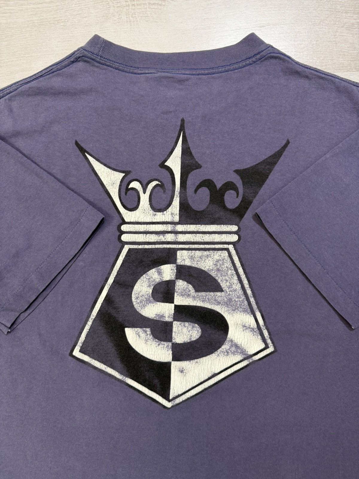 Other 80’s Vintage Stussy Crown Logo Faded Tee Size US XL / EU 56 / 4 - 5 Thumbnail