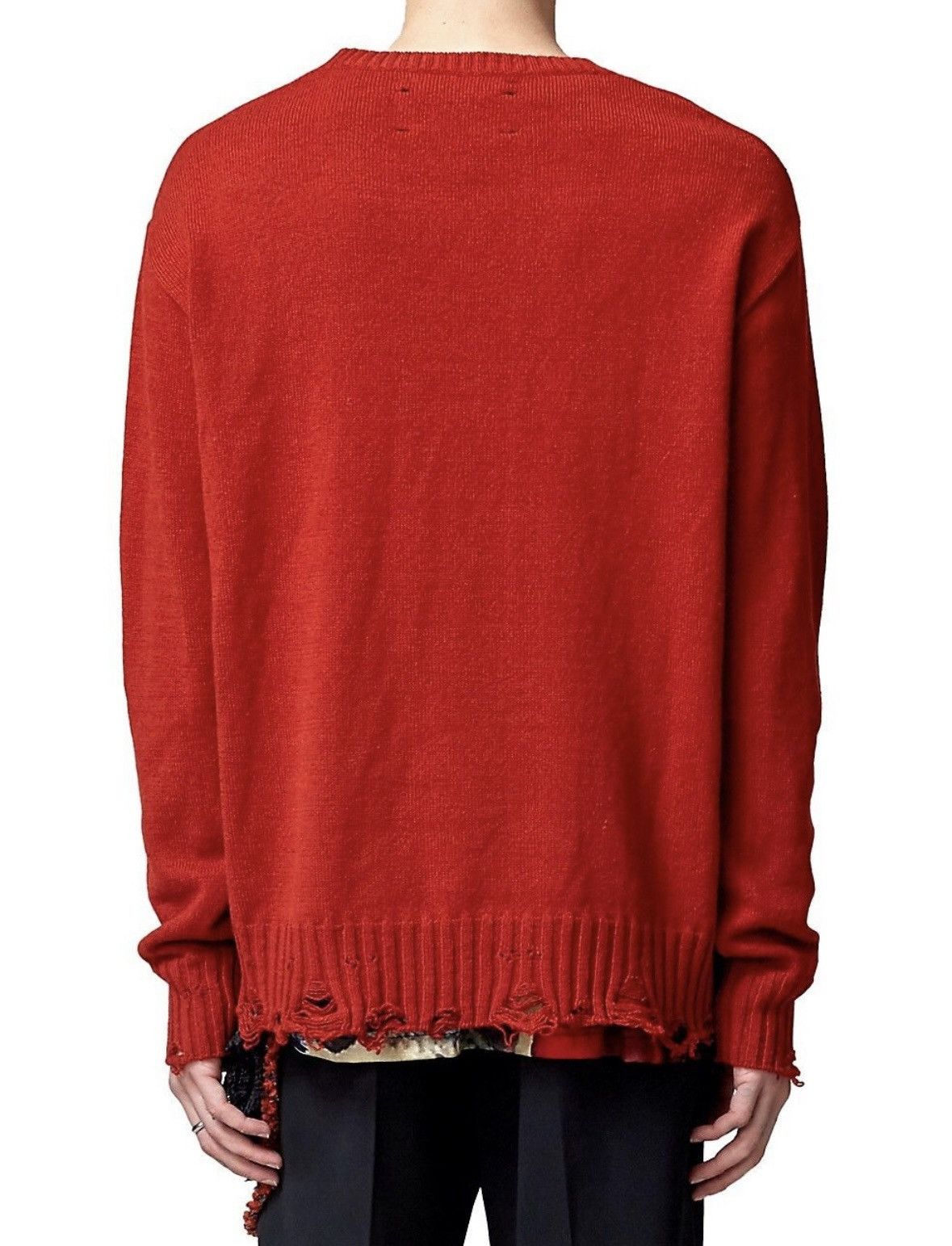 Song For The Mute Song for the mute 21.2 Red Wool Sweater Size US M / EU 48-50 / 2 - 2 Thumbnail