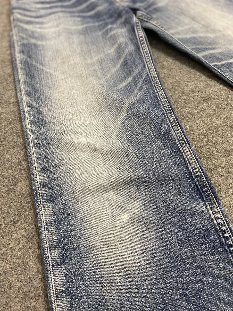 Levi's vintage levis 502 distressed reworked denim nice design Size US 32 / EU 48 - 11 Thumbnail