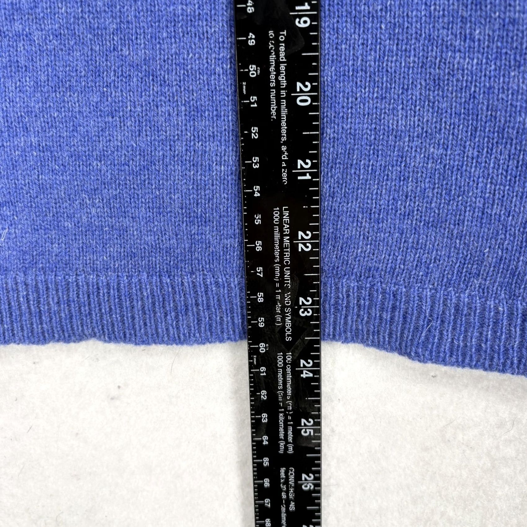 Vintage IL Forte Del Cashmere Sweater Womens Small Blue 100% Cashmere Turtleneck Knit Pullover Raglan Sleeve Size S / US 4 / IT 40 - 6 Thumbnail