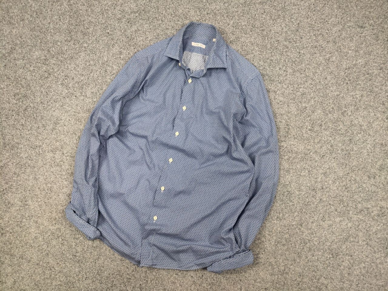 L.B.M. 1911 l.b.m. 1911 Design Light blue button-down long sleeves Shirt Size US M / EU 48-50 / 2 - 3 Thumbnail