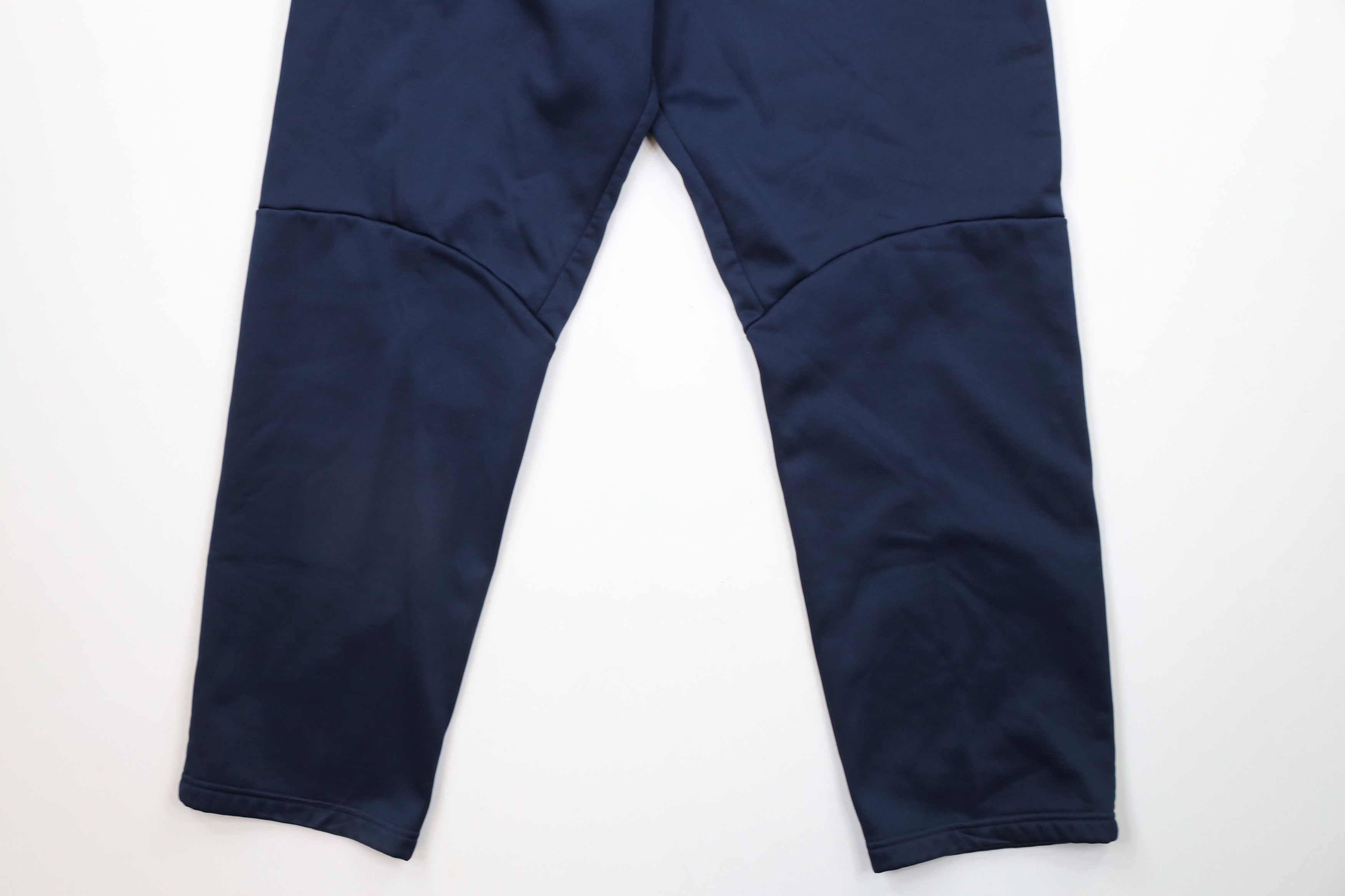 Nike × Vintage Vintage Nike Mini Swoosh Fleece Lined Wide Leg Sweatpants Size US 36 / EU 52 - 11 Thumbnail