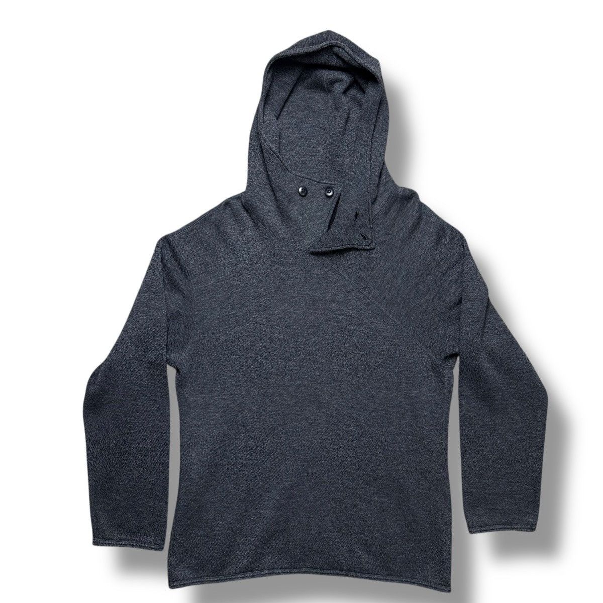 Final Home Final Home Issey Miyake Wool MockNeck Oversized Ninja Hoodie Size US M / EU 48-50 / 2 - 2 Thumbnail