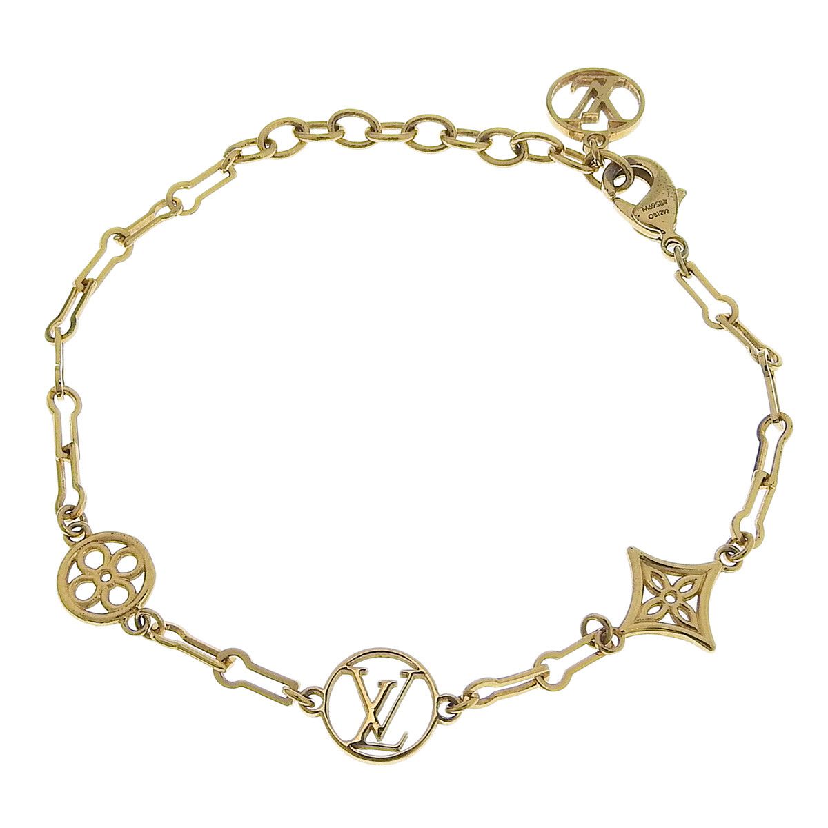 LOUIS VUITTON Forever Young Bracelet Gold 1050217