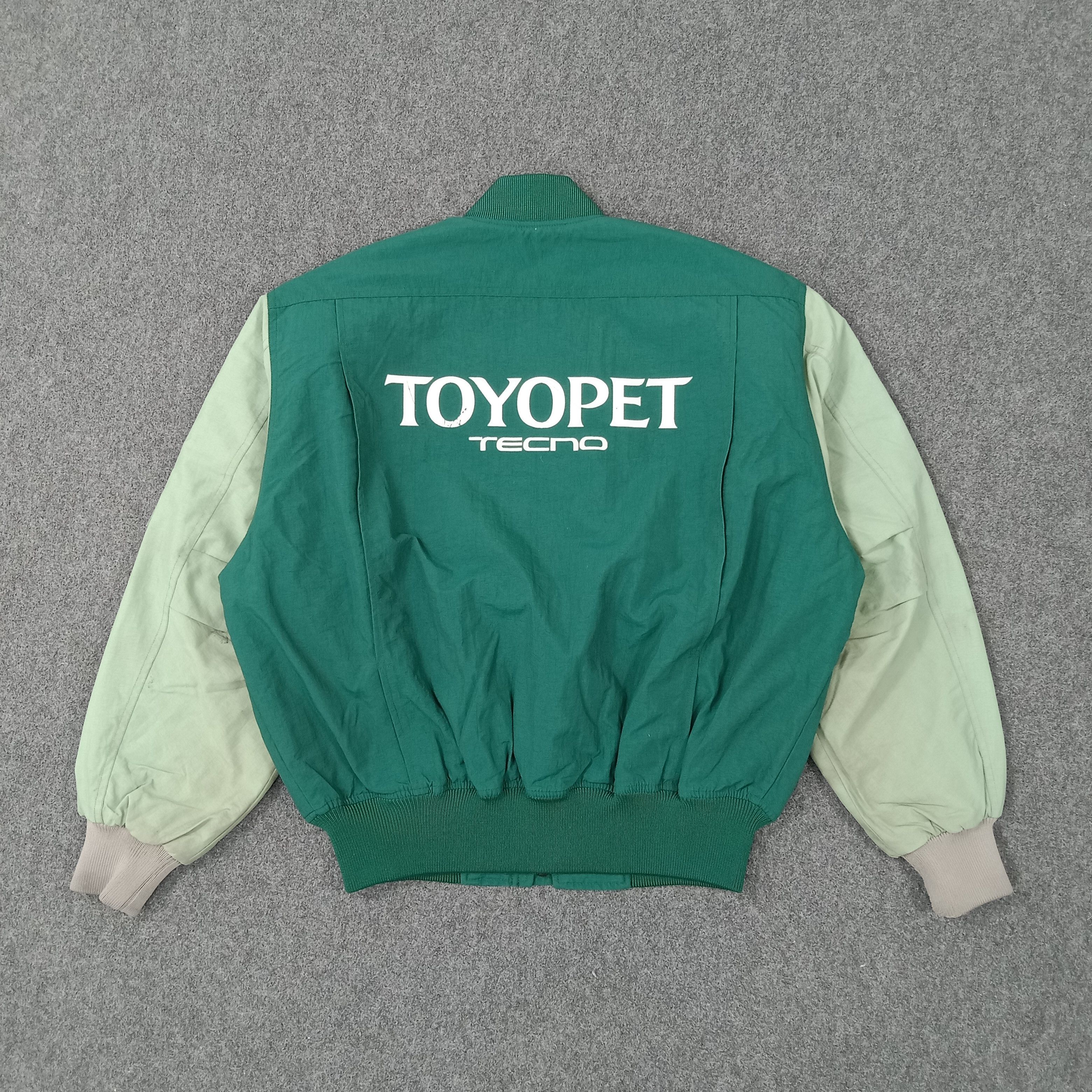 Japanese Brand × Vintage Toyota Toyopet Japanese Racing Team Bomber Jacket Size US L / EU 52-54 / 3 - 1 Thumbnail