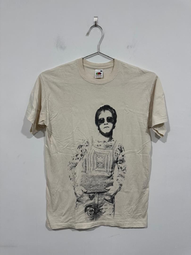 Fruit Of The Loom × Vintage Vintage Elton John Tee Size US S / EU 44-46 / 1 - 1 Thumbnail