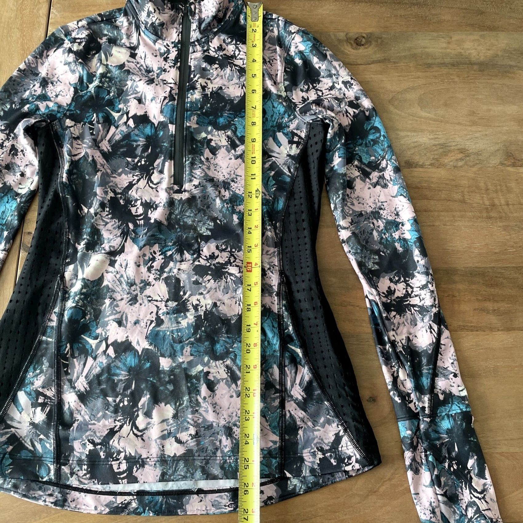 Victoria's Secret Victoria’s Secret Sport VSX 1/4 Zip Floral Sweatshirt Women’s XS Size Pullover Size XS / US 0-2 / IT 36-38 - 7 Thumbnail