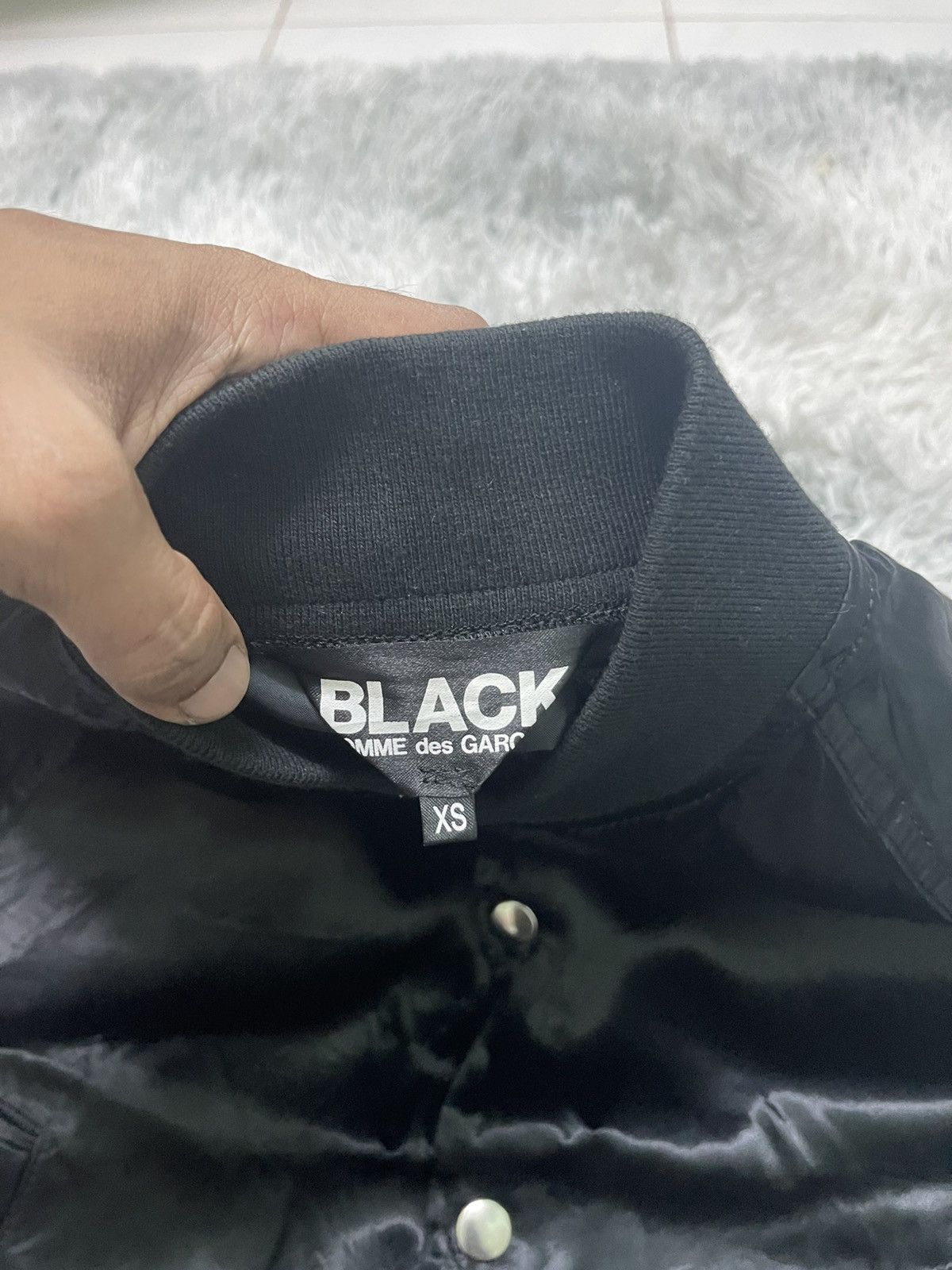 Comme des Garcons AD2013 COMME DES GARCONS BOMBER JACKET BLACK Size US XS / EU 42 / 0 - 7 Thumbnail