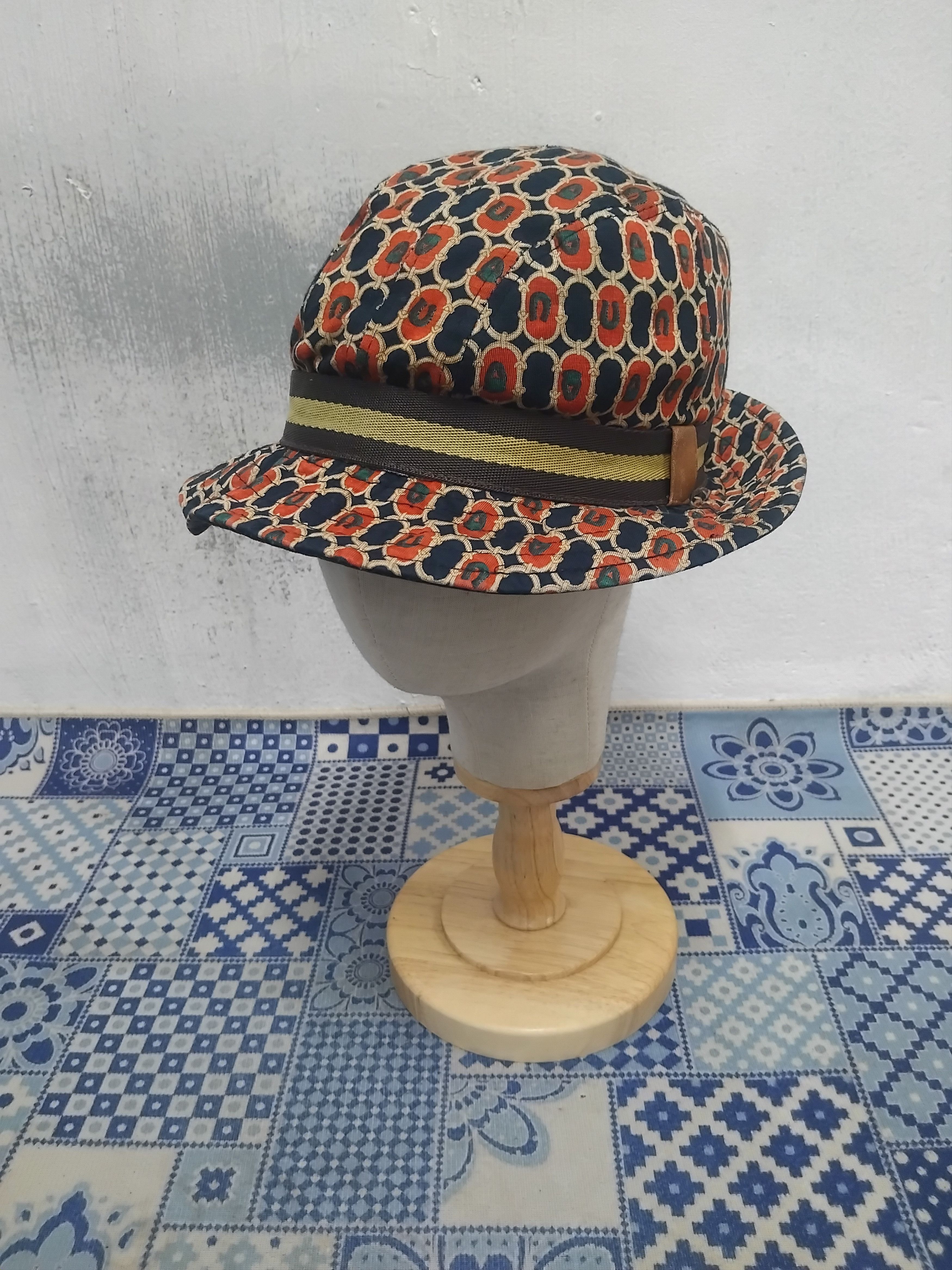 Japanese Brand Nanashi japanese abstract harajuku hat Size ONE SIZE - 1 Thumbnail