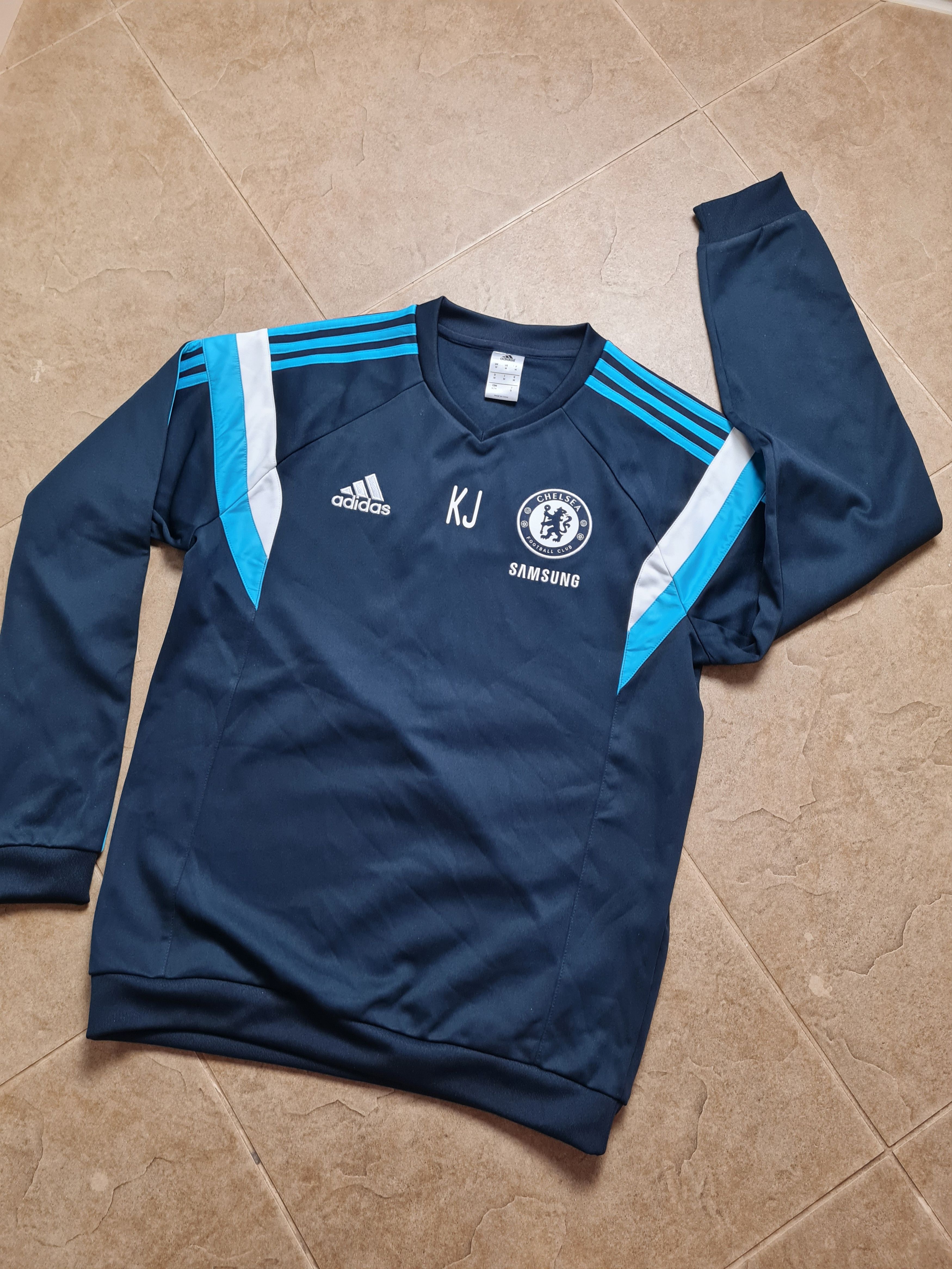 Adidas Sweatshirt Chelsea FC 2014/15 Adidas Big Logo Training Shirt Size US M / EU 48-50 / 2 - 19 Thumbnail