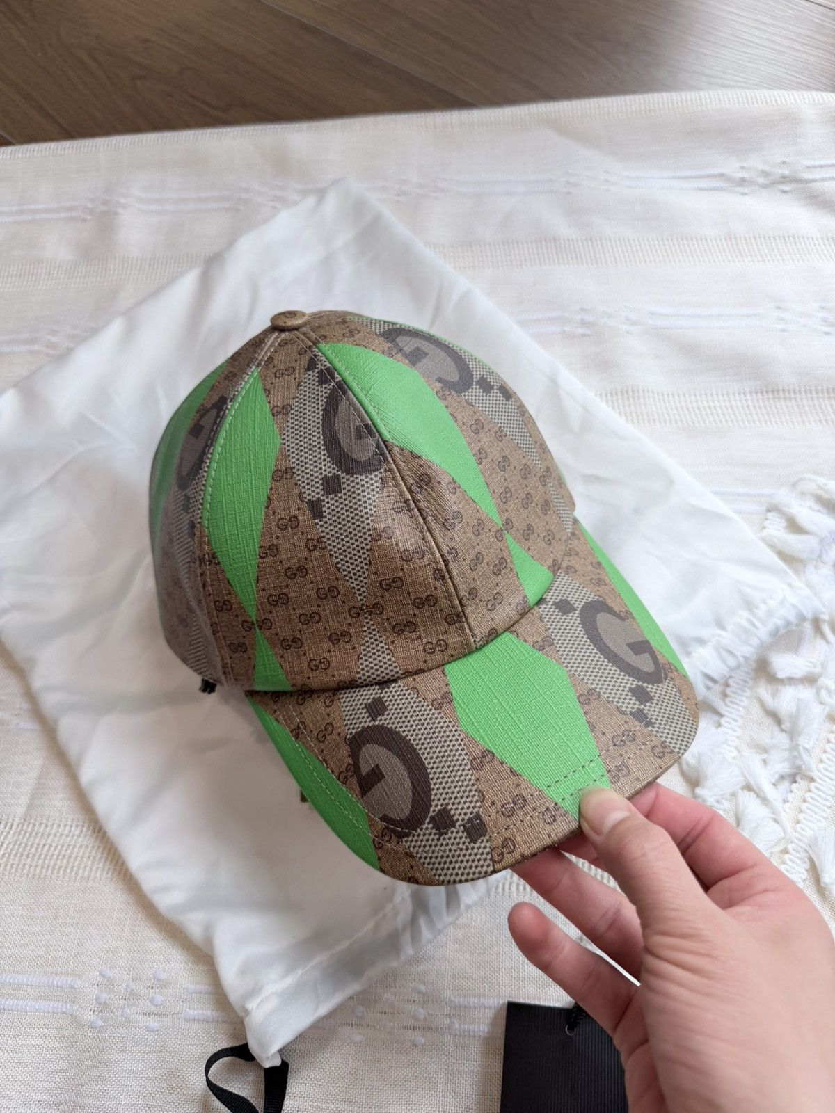 Gucci GUCCI Cap Baseball Hat GG Monogram Supreme Web Stripes | Grailed