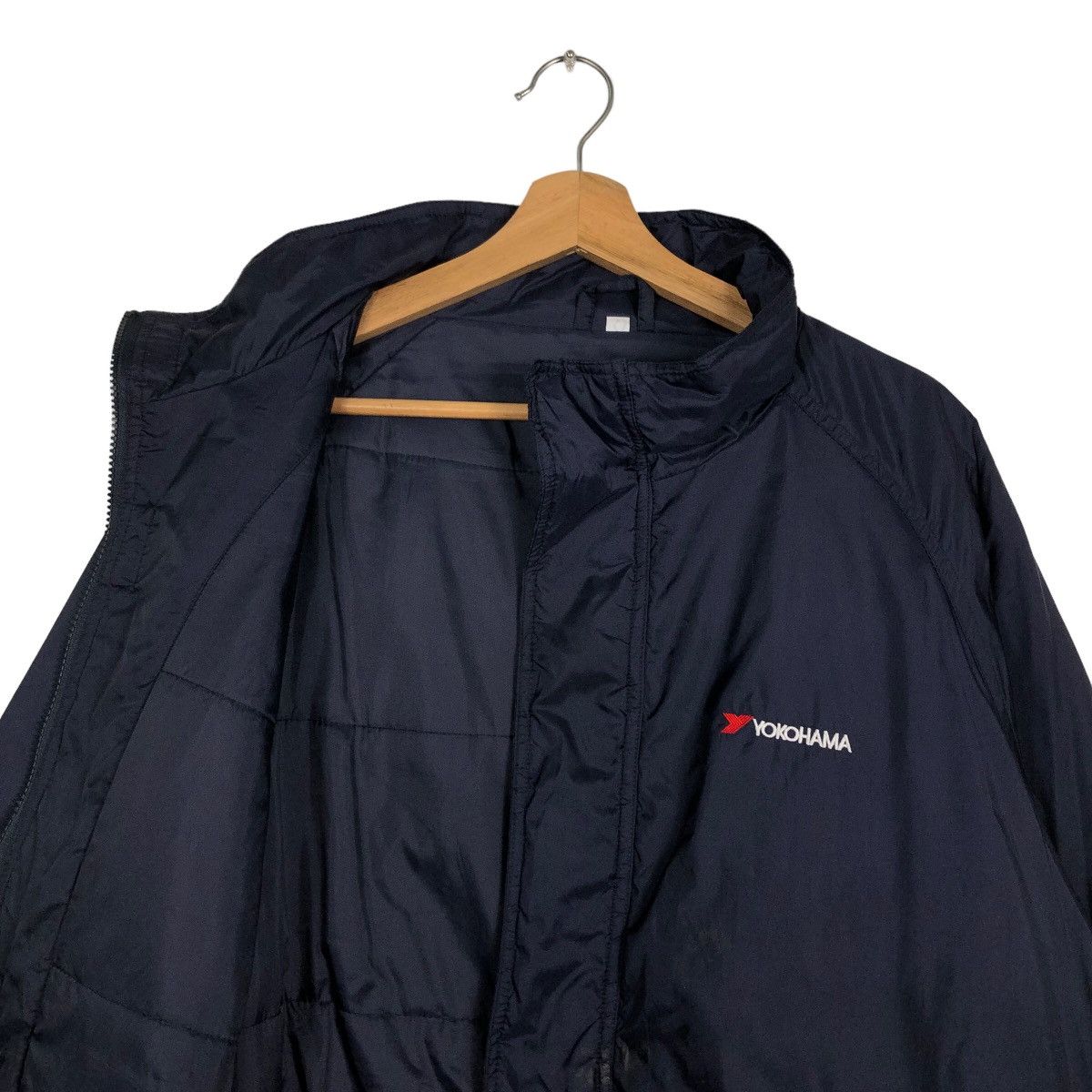 Japanese Brand 🔥90’s Racing Bomber Jacket Worker Yokohama Big Logo Size US M / EU 48-50 / 2 - 10 Thumbnail
