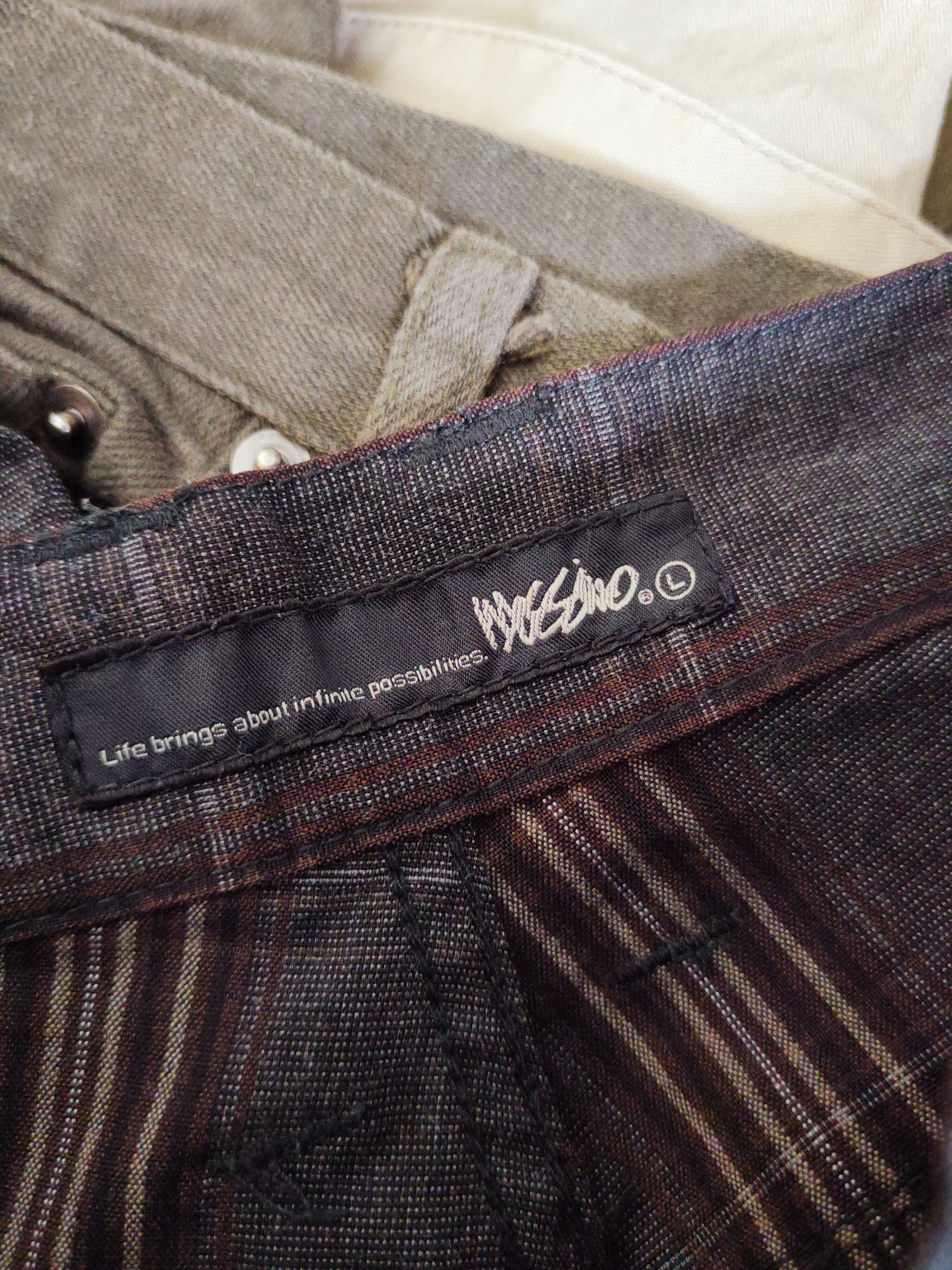 Japanese Brand Mossimo Black Brown Multipocket Short Pants #W333 Size 32" / US 10 / IT 46 - 13 Thumbnail