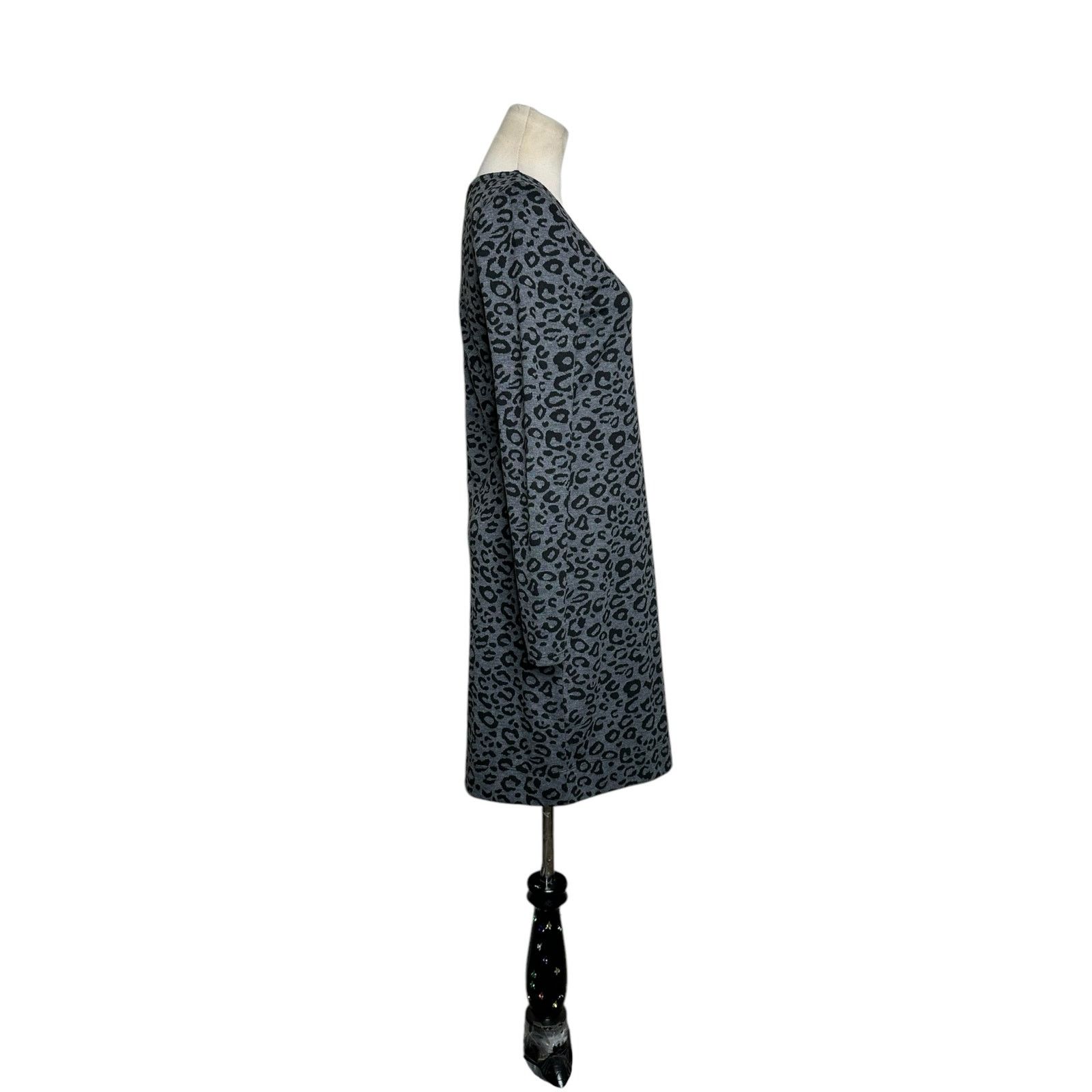 Banana Republic Banana Republic leopard long sleeves sheath dress size 4 Size S / US 4 / IT 40 - 6 Thumbnail