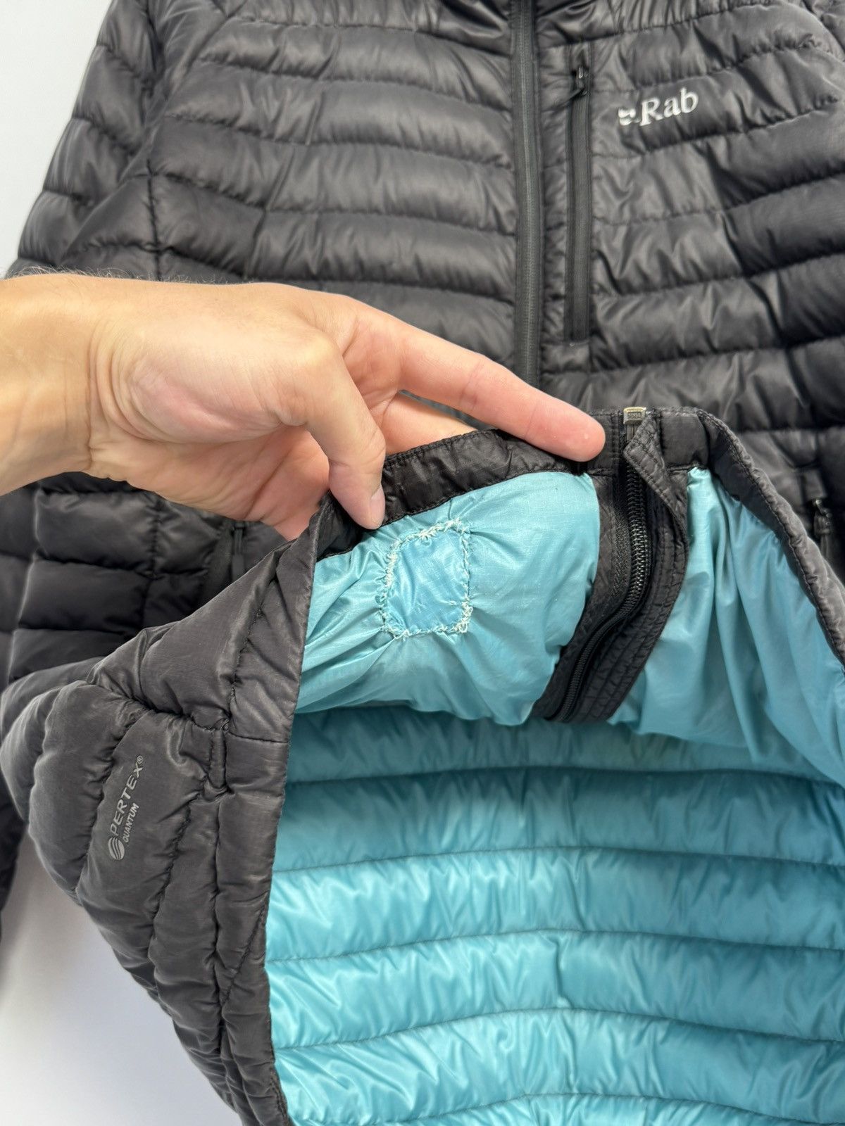 Rab Ladies Rab Microlight Alpine Jacket Down Filled Coat Size L / US 10 / IT 46 - 9 Thumbnail
