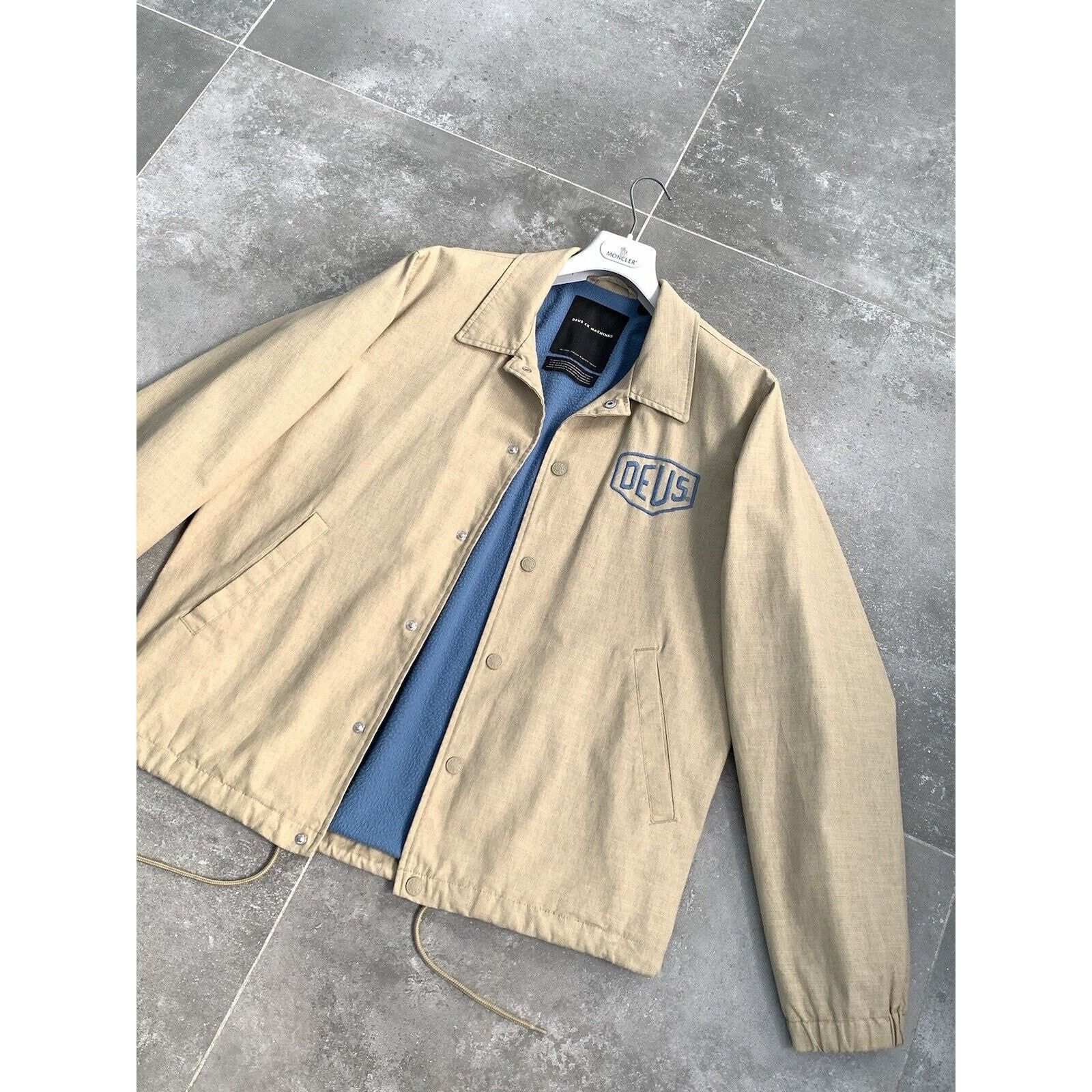Deus Ex Machina Men's DEUS EX MACHINA Chore Coach Biker Jacket Coat L EU 52 Size US L / EU 52-54 / 3 - 17 Thumbnail