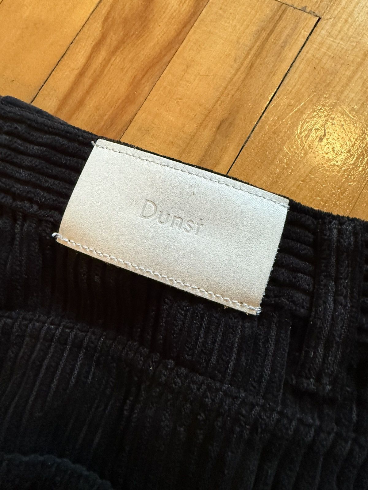 Our Legacy Dunst Corduroy Workwear Black Wide Leg Pants - not OL! Size US 30 / EU 46 - 4 Thumbnail