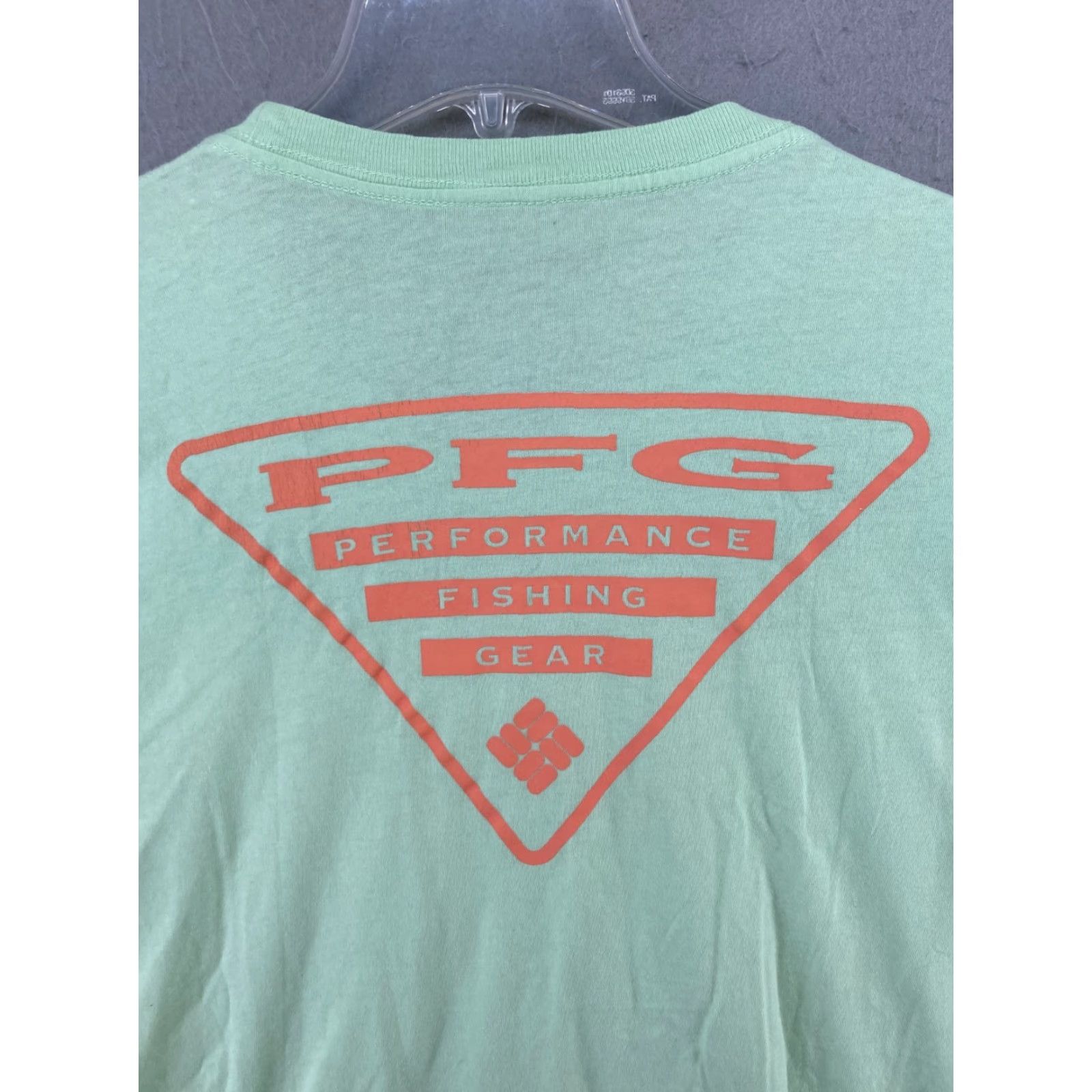 Vintage VINTAGE? No. Columbia PFG Mens TShirt XL Green Spellout Outdoor Fishing Size US XL / EU 56 / 4 - 7 Thumbnail