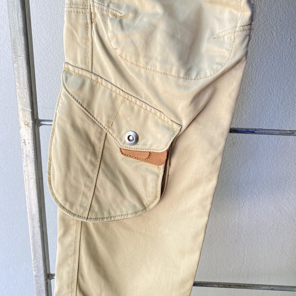 Ralph Lauren RALPH LAUREN Beige Multi-Pocket Utility Pants Size 29" - 5 Thumbnail