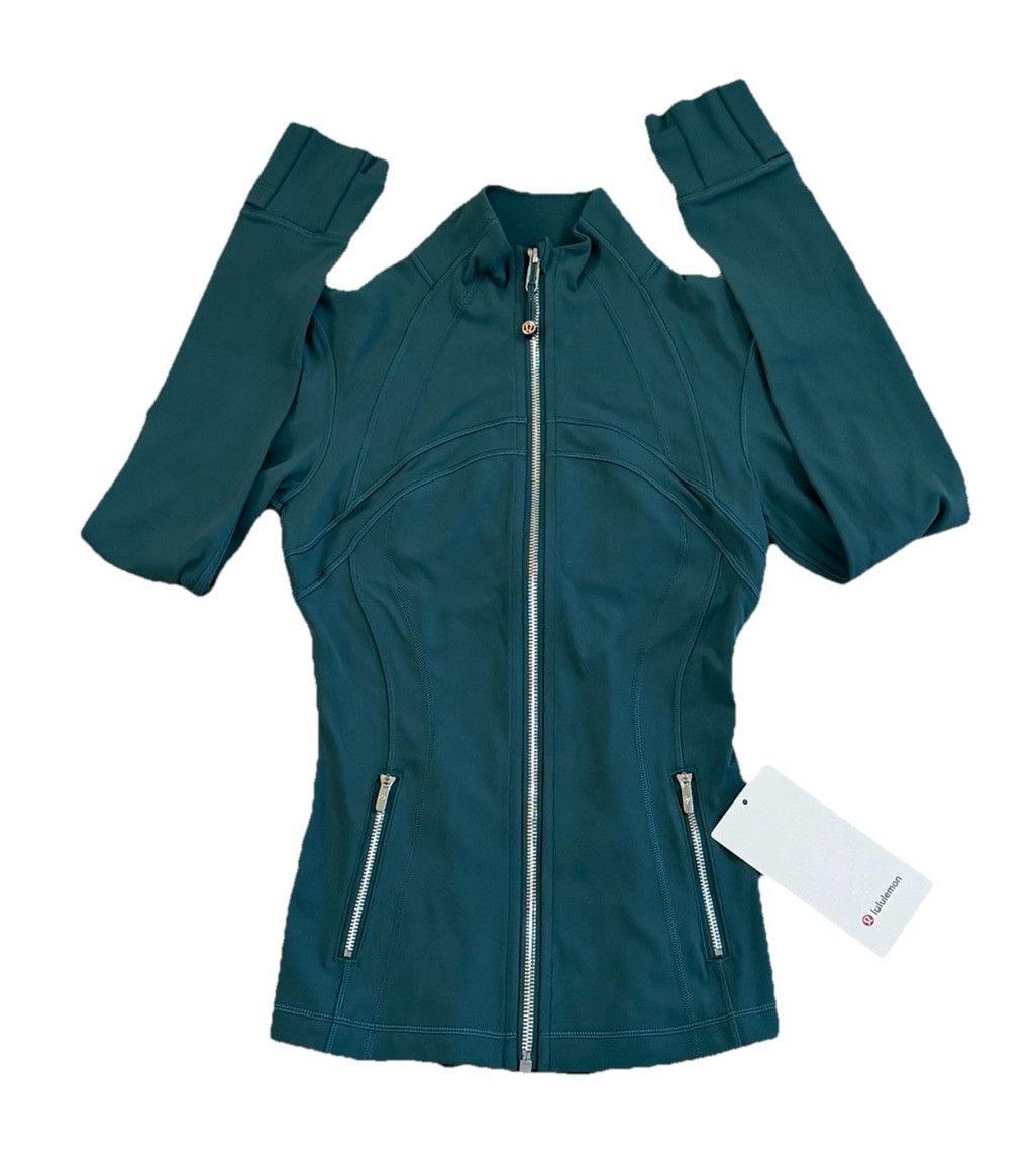 Lululemon LULULEMON DEFINE JACKET NULU GREEN COLOR SIZE 2 NWT Size XS / US 0-2 / IT 36-38 - 1 Thumbnail