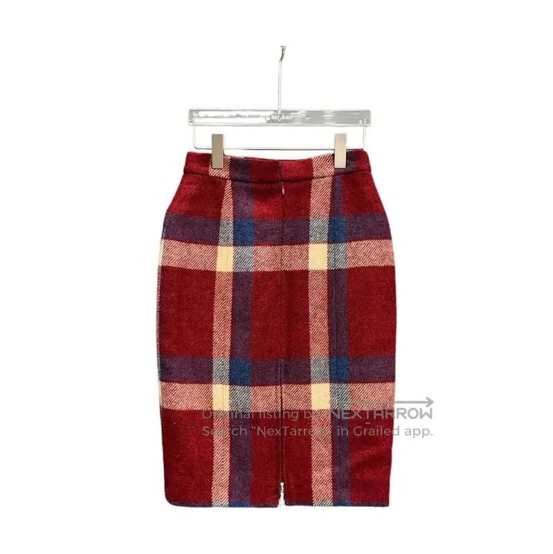 Chanel Chanel Colorblock Wool Skirt for Women . Size 22" - 2 Thumbnail
