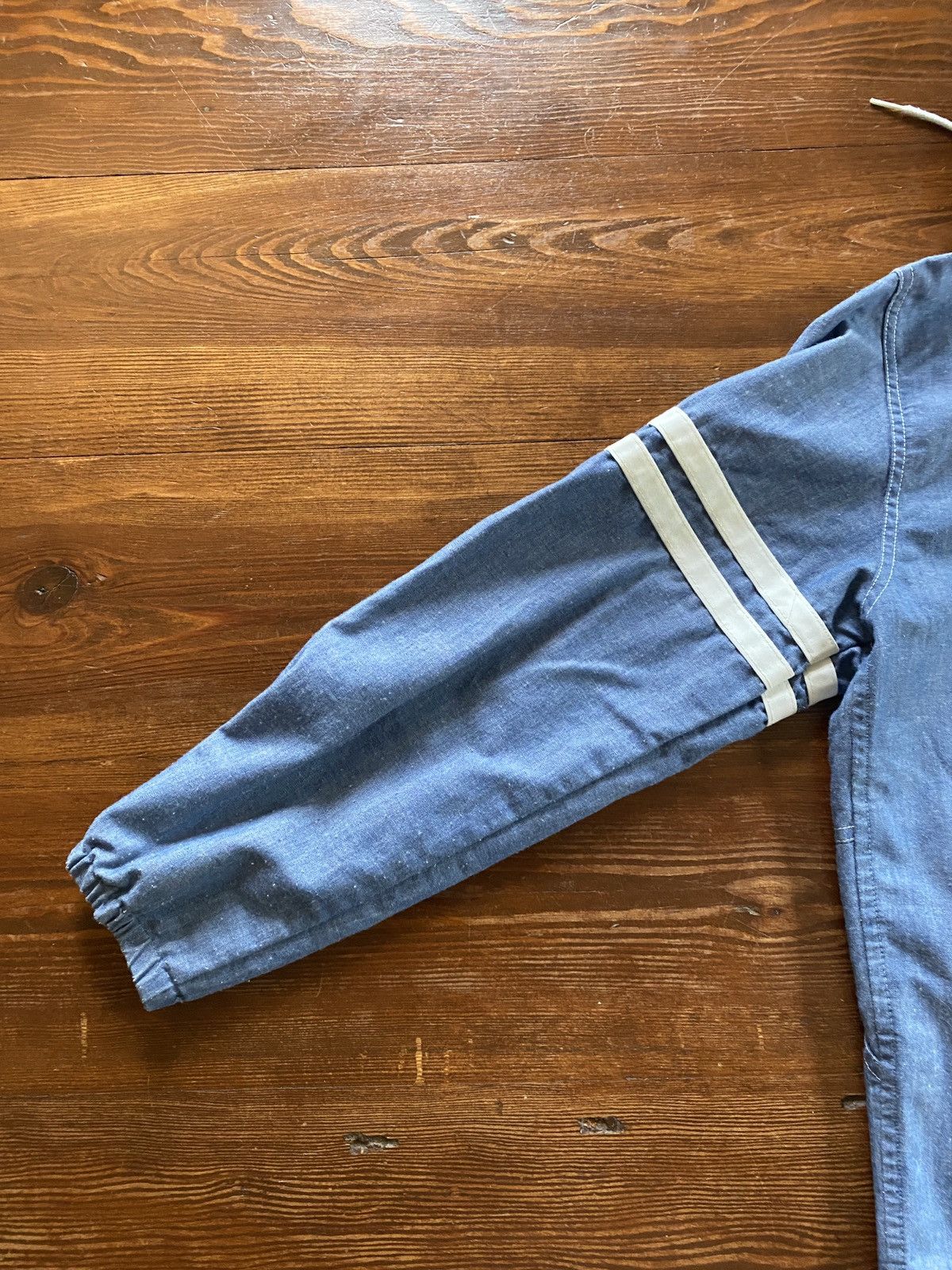 Bloomingdale's Vintage 80’s Bloomingdale’s Blue Full Zip Light Hood Jacket Size US S / EU 44-46 / 1 - 17 Thumbnail