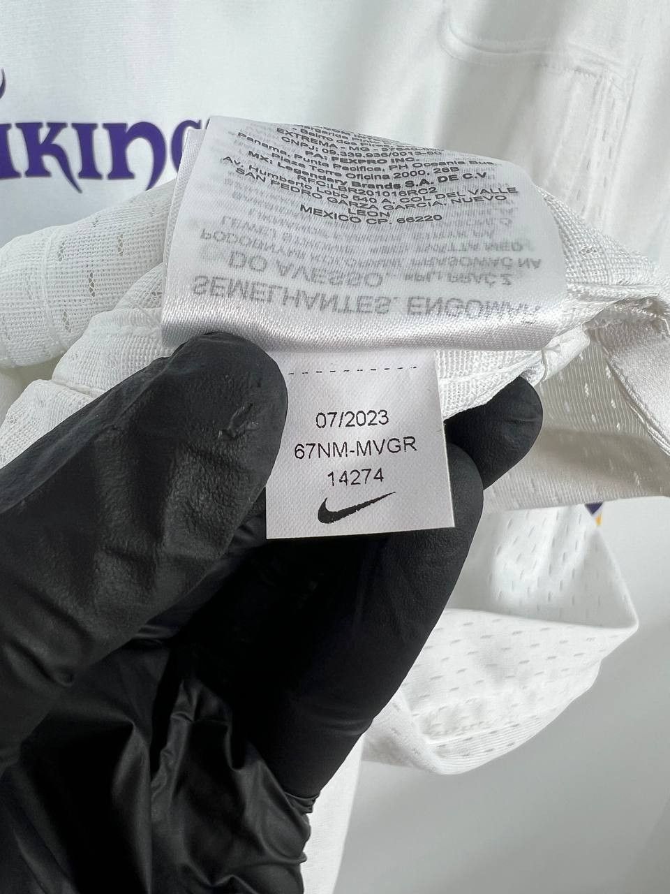 NFL MINNESOTA VIKINGS NFL JERSEY #24 JAKOB NIKE 67NM-MVGR Sz L Size US L / EU 52-54 / 3 - 8 Thumbnail