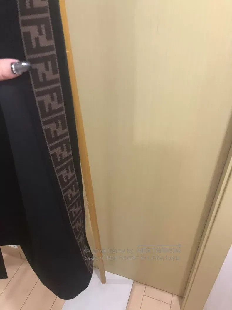 Fendi Fendi Black Monogram Half Skirt Size 26" / US 2 / IT 38 - 3 Thumbnail