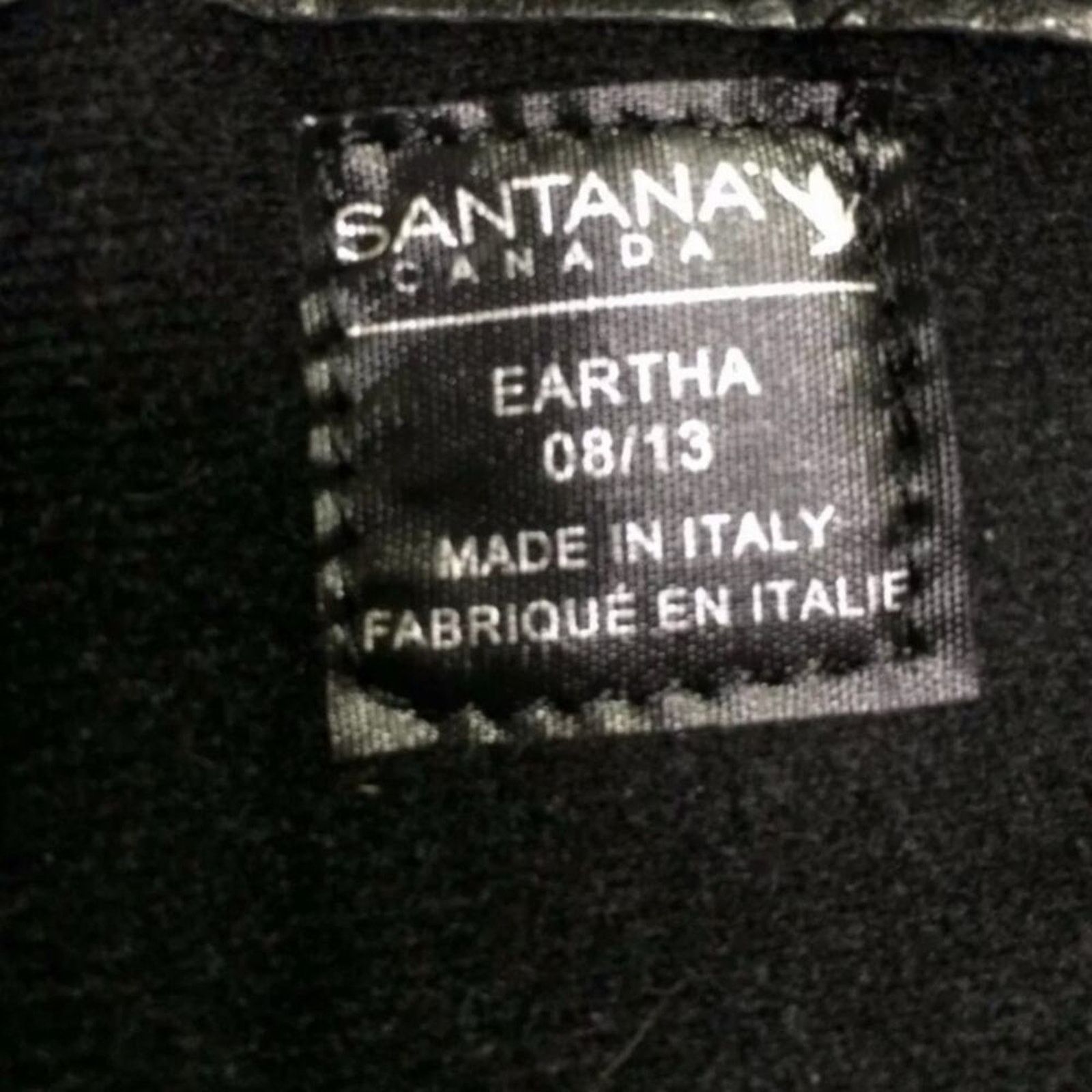 Fredo Santana Santana Canada Black Eartha Pebble Leather Boots Size US 7.5 / IT 37.5 - 4 Thumbnail