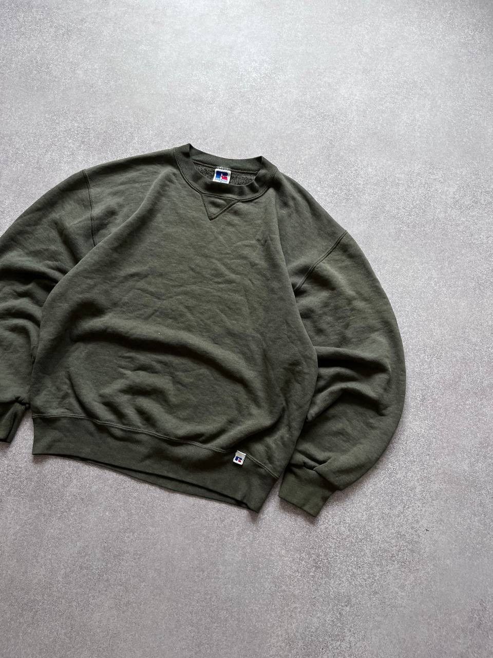 Russell Athletic × Vintage Vintage Russel Athletic Made In USA Boxy Sweatshirt Y2K M Size US M / EU 48-50 / 2 - 2 Thumbnail