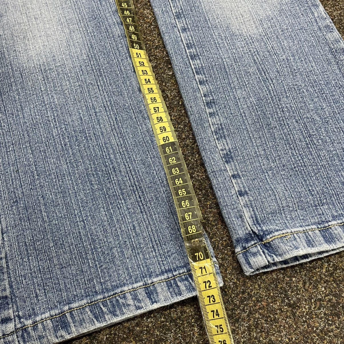 Vintage Y2K Vintage FCUK Bootcut Jeans Faded Distressed Streetwear W Size 30" / US 8 / IT 44 - 7 Thumbnail