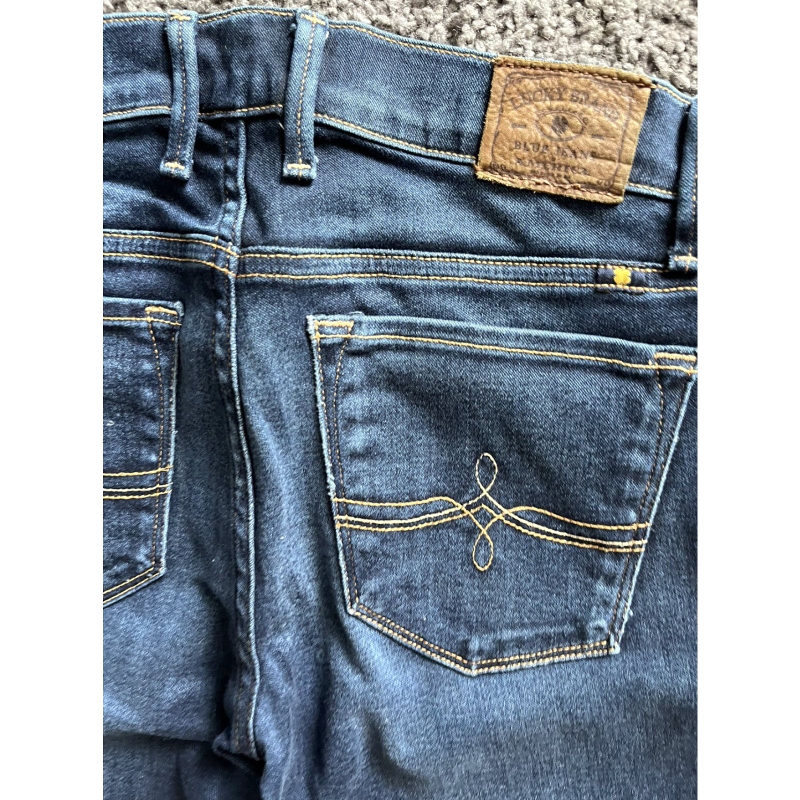 Lucky Brand Lucky Brand CATE STACKED SKINNY Women's Blue Jeans 4/27 Tag Actual 27 x 29 Size 27" / US 4 / IT 40 - 5 Thumbnail