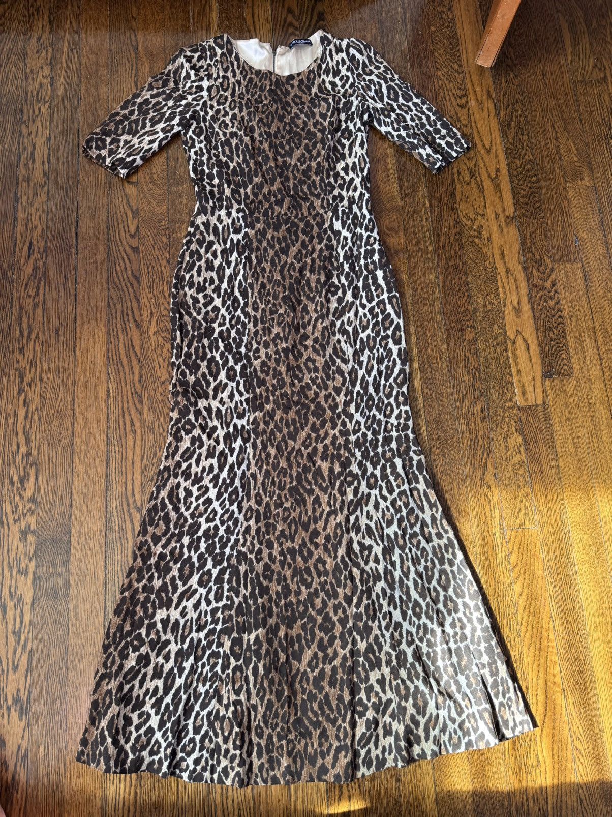 Dolce & Gabbana Dolce&Gabbana leopard print maxi dress Size M / US 6-8 / IT 42-44 - 11 Thumbnail