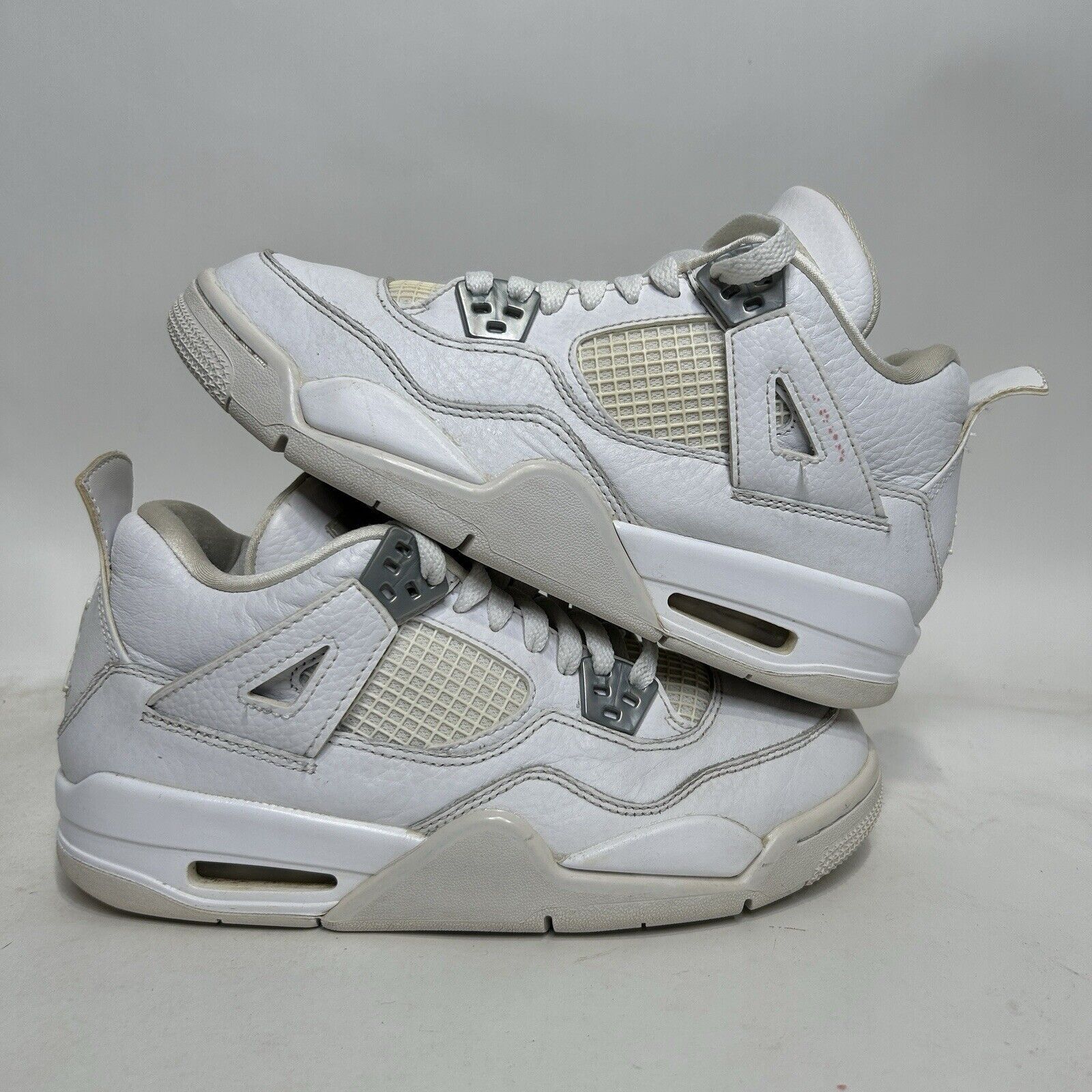 Nike Nike Air Jordan 4 Retro BG “Pure Money” 2024 Size US 7 / IT 37 - 1 Thumbnail