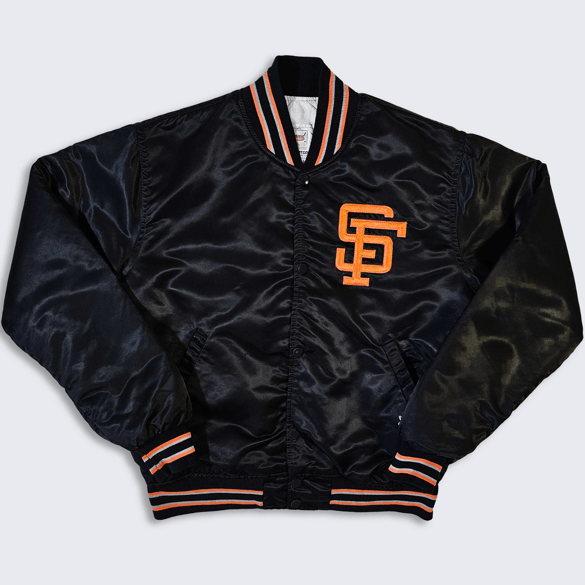 MLB × Starter × Vintage San Francisco Giants Vintage 80s Starter Bomber Jacket Size US M / EU 48-50 / 2 - 1 Thumbnail