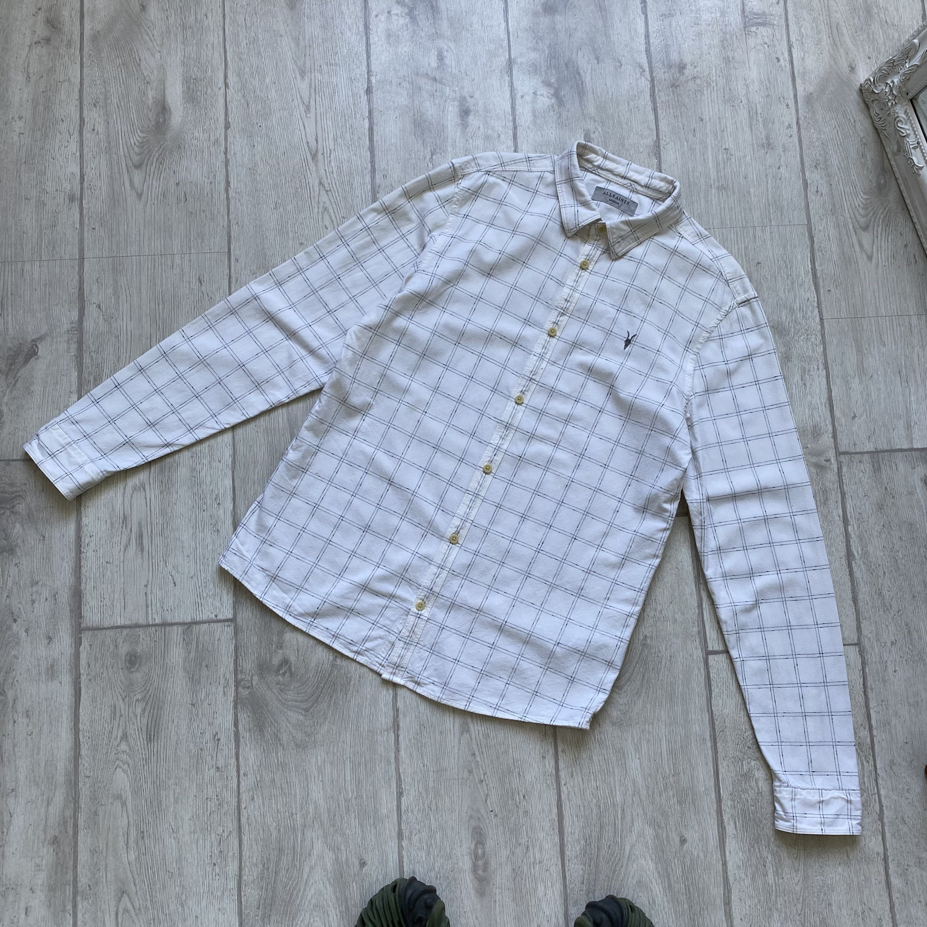 Allsaints 💛 Premium Allsaint flannel shirt button up Size US M / EU 48-50 / 2 - 8 Thumbnail