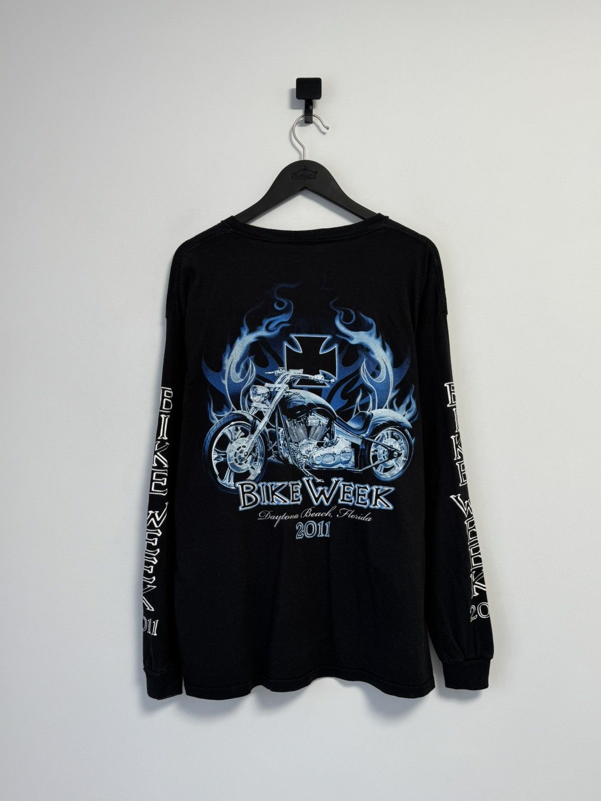 Vintage Bike Week Vintage Long Sleeve Y2K style hype Size US XL / EU 56 / 4 - 9 Thumbnail
