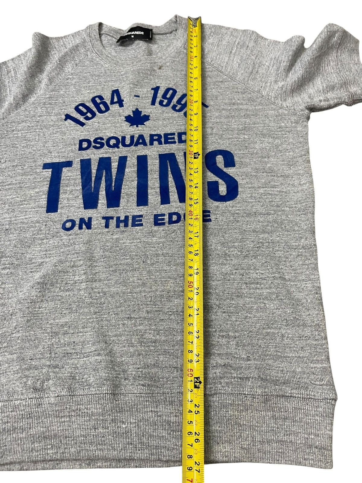 Dsquared2 Vintage Dsquared2 Twins Short Sleeve Sweatshirt Size US M / EU 48-50 / 2 - 8 Thumbnail
