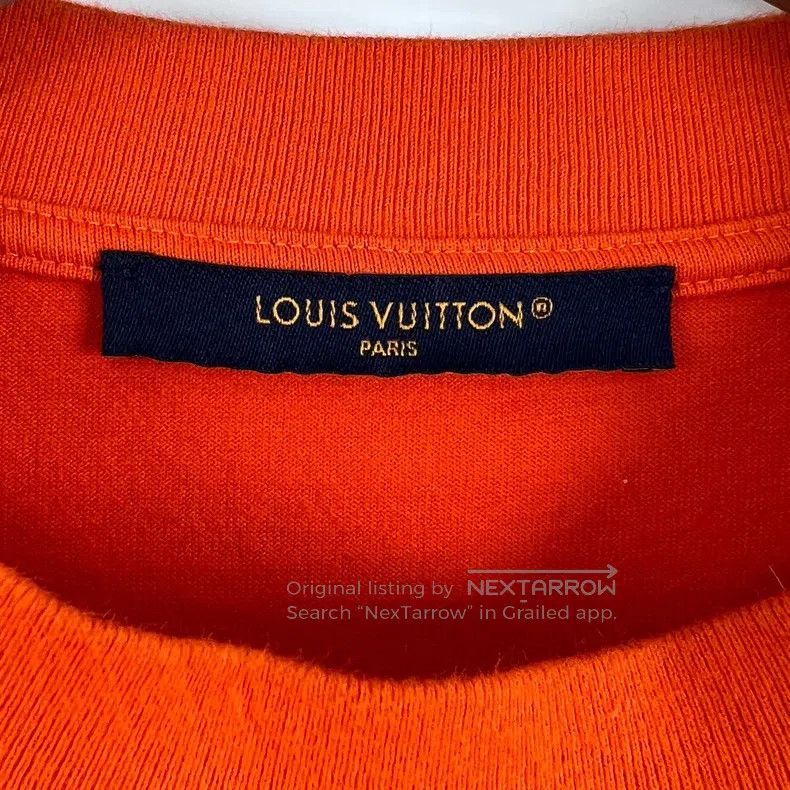 Louis Vuitton Louis Vuitton Orange wave bullet screen logo knitted short Size US M / EU 48-50 / 2 - 3 Thumbnail