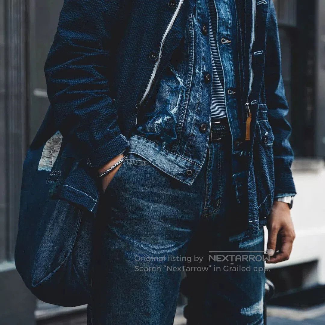 Beams Japan beams japan worn look denim pants. Size US 27 - 8 Thumbnail