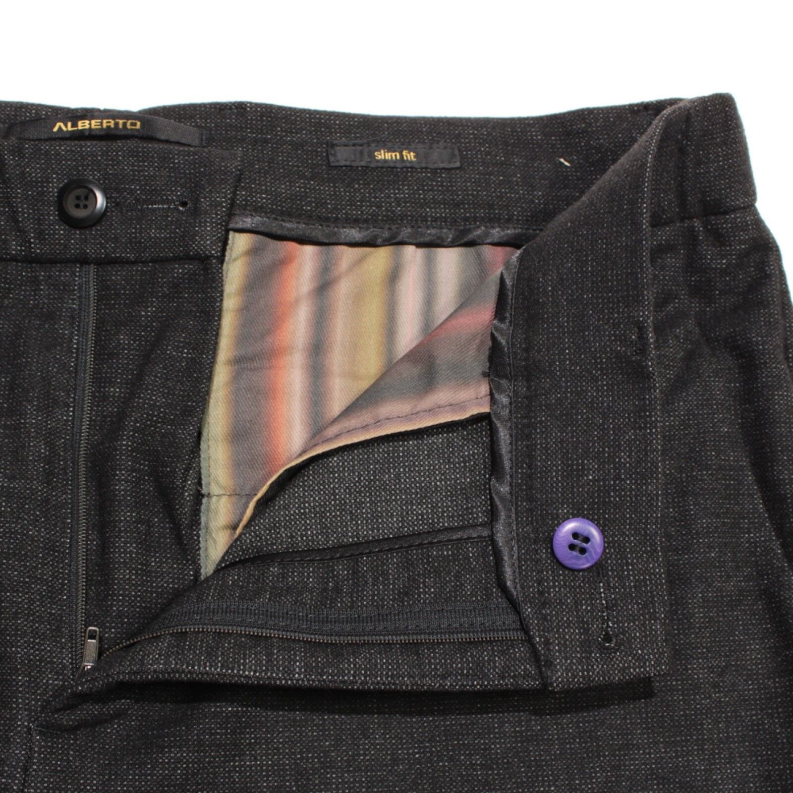 Alberto ALBERTO New with tags Dress Pants Size 36 US In Gray Size US 36 / EU 52 - 3 Thumbnail