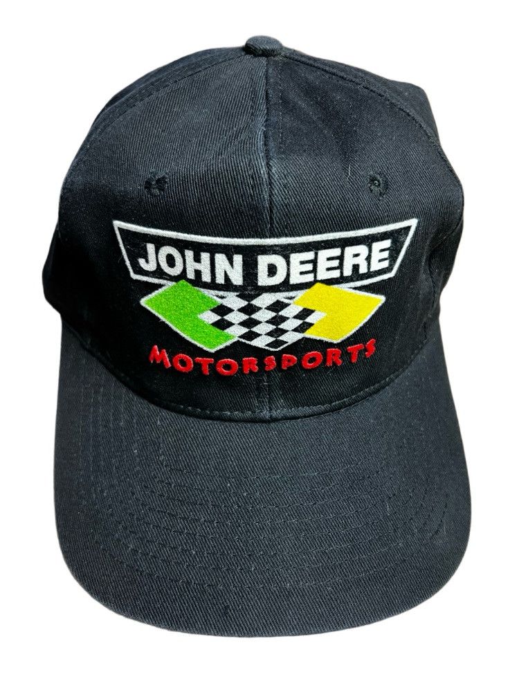 John Deere 1990's John Deere Motorsports Chad Little NASCAR Snapback Size ONE SIZE - 1 Thumbnail