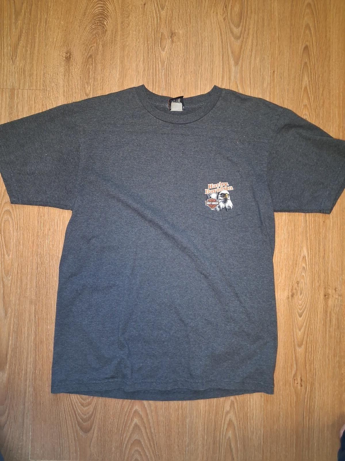 Harley Davidson Harley Davidson Logo Shirt Mens XL Gray Mile High Aurora CO Size US XL / EU 56 / 4 - 1 Thumbnail